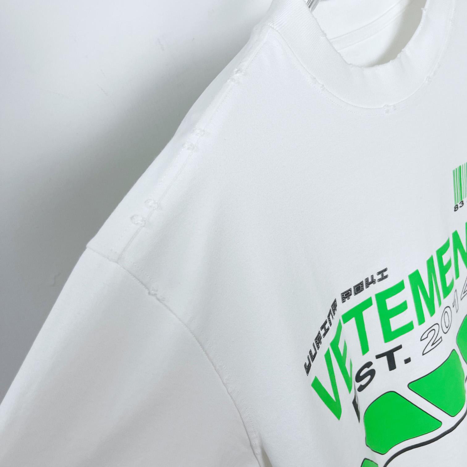 Vetements Cotton T-Shirt - DesignerGu