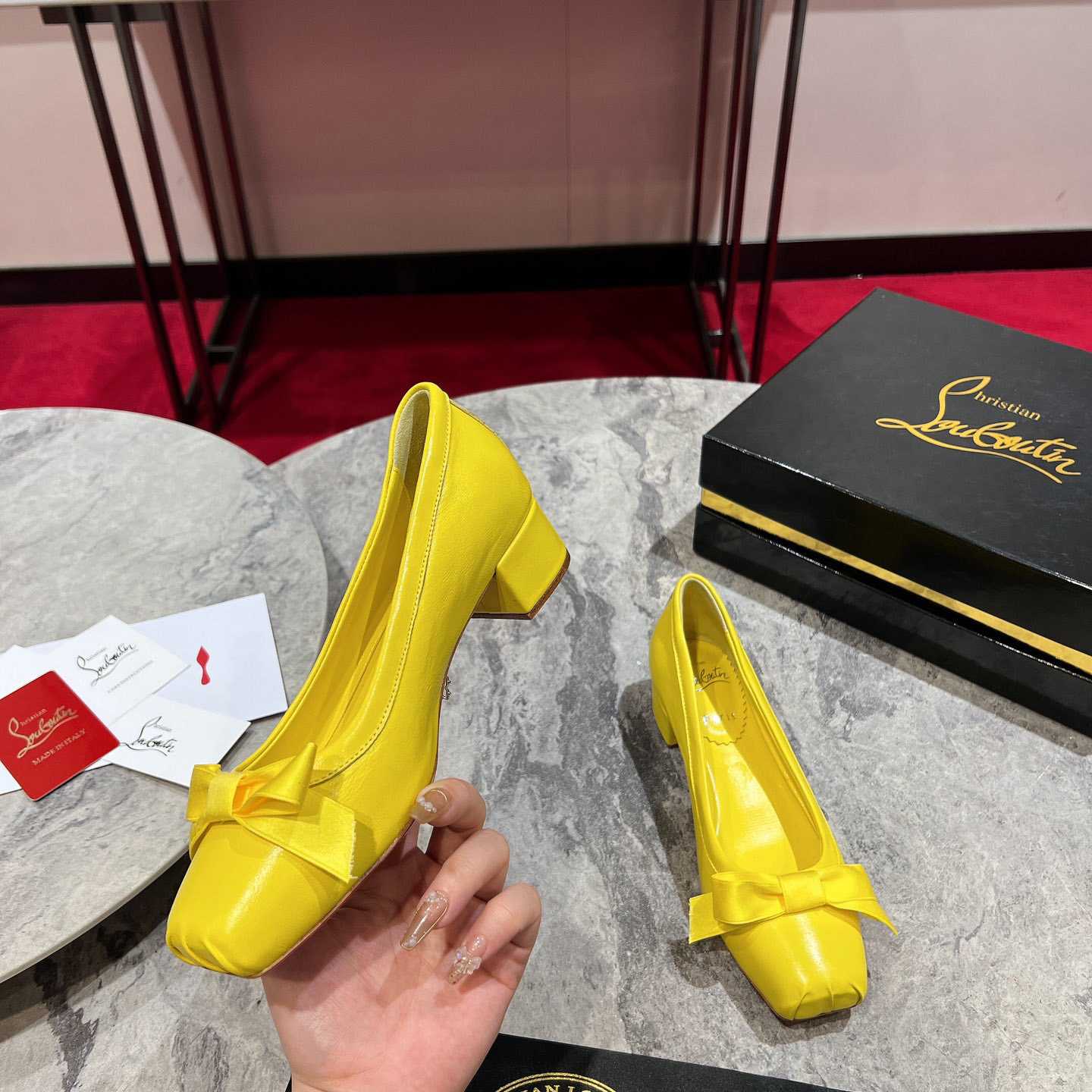 Christian Louboutin Mamaflirt 30mm Ballerinas - DesignerGu