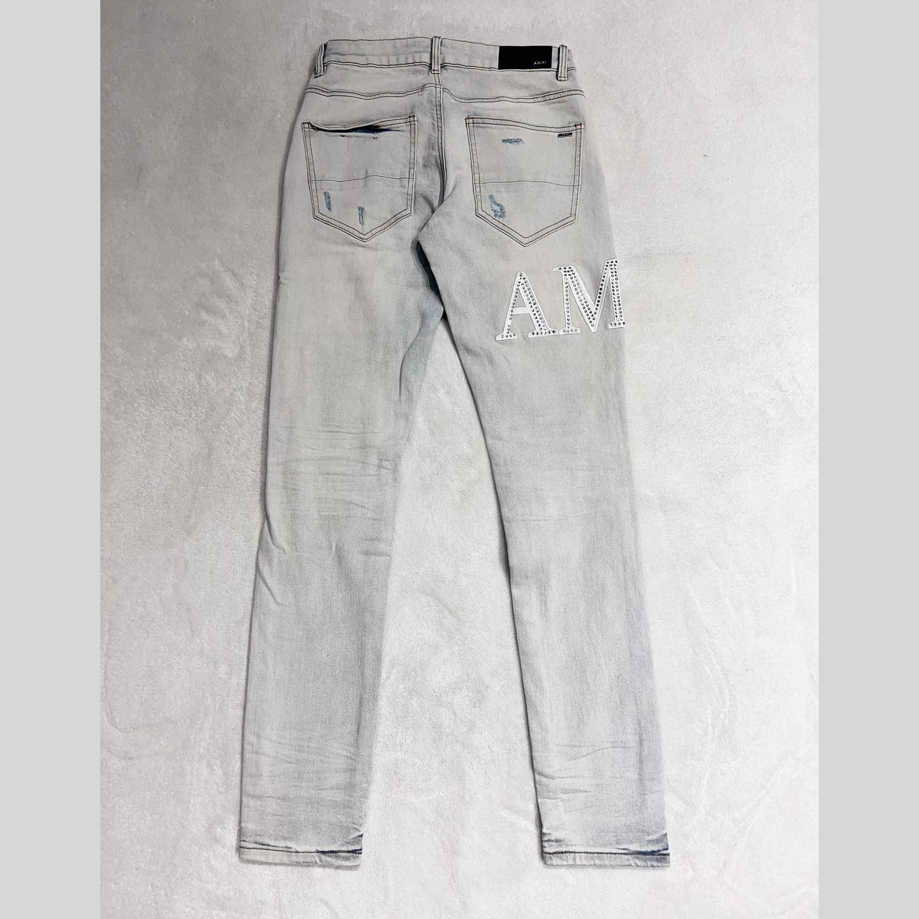 Amiri Slim-fit Jeans     ZA3100 - DesignerGu