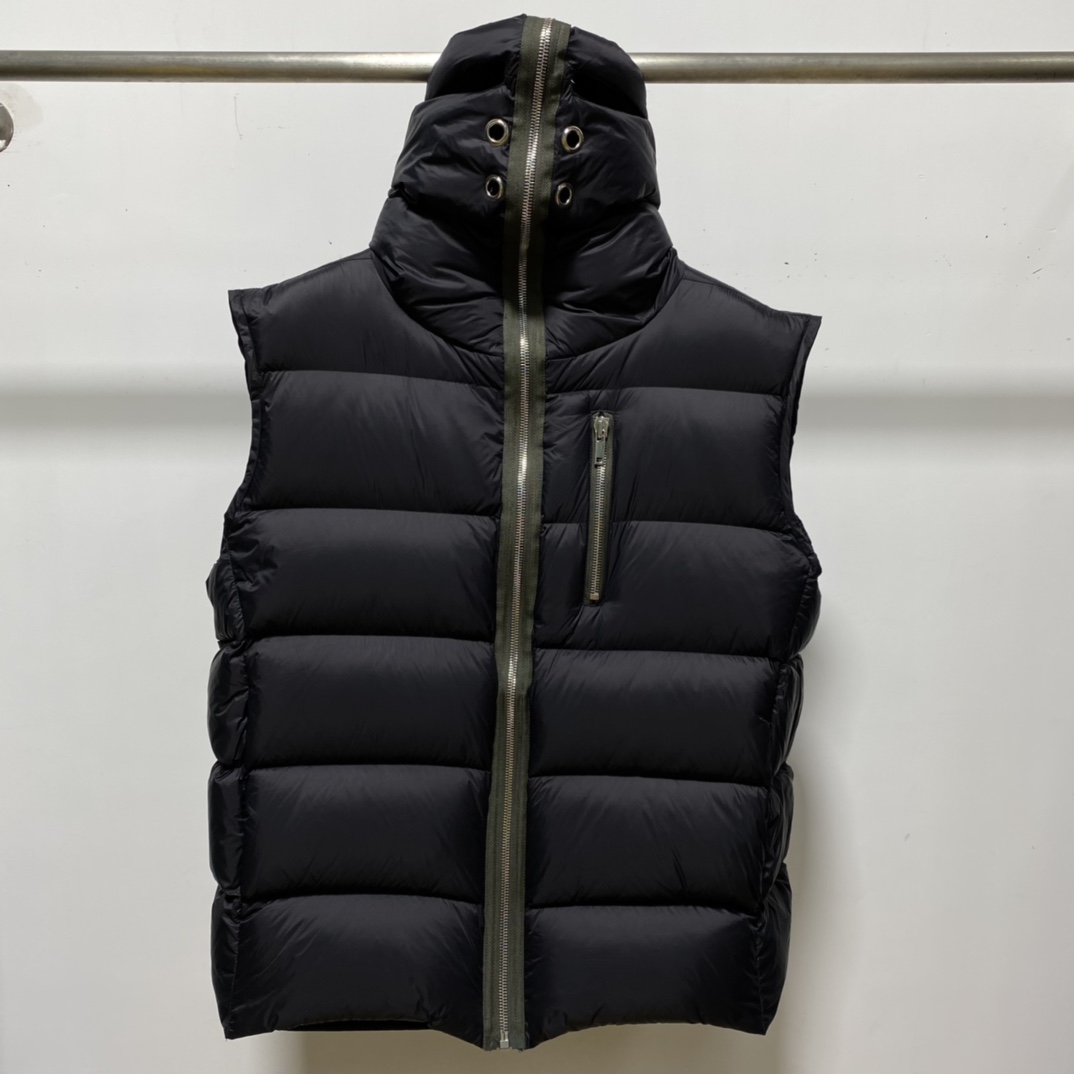 Rick Owens Gimp Hooded Vest - DesignerGu