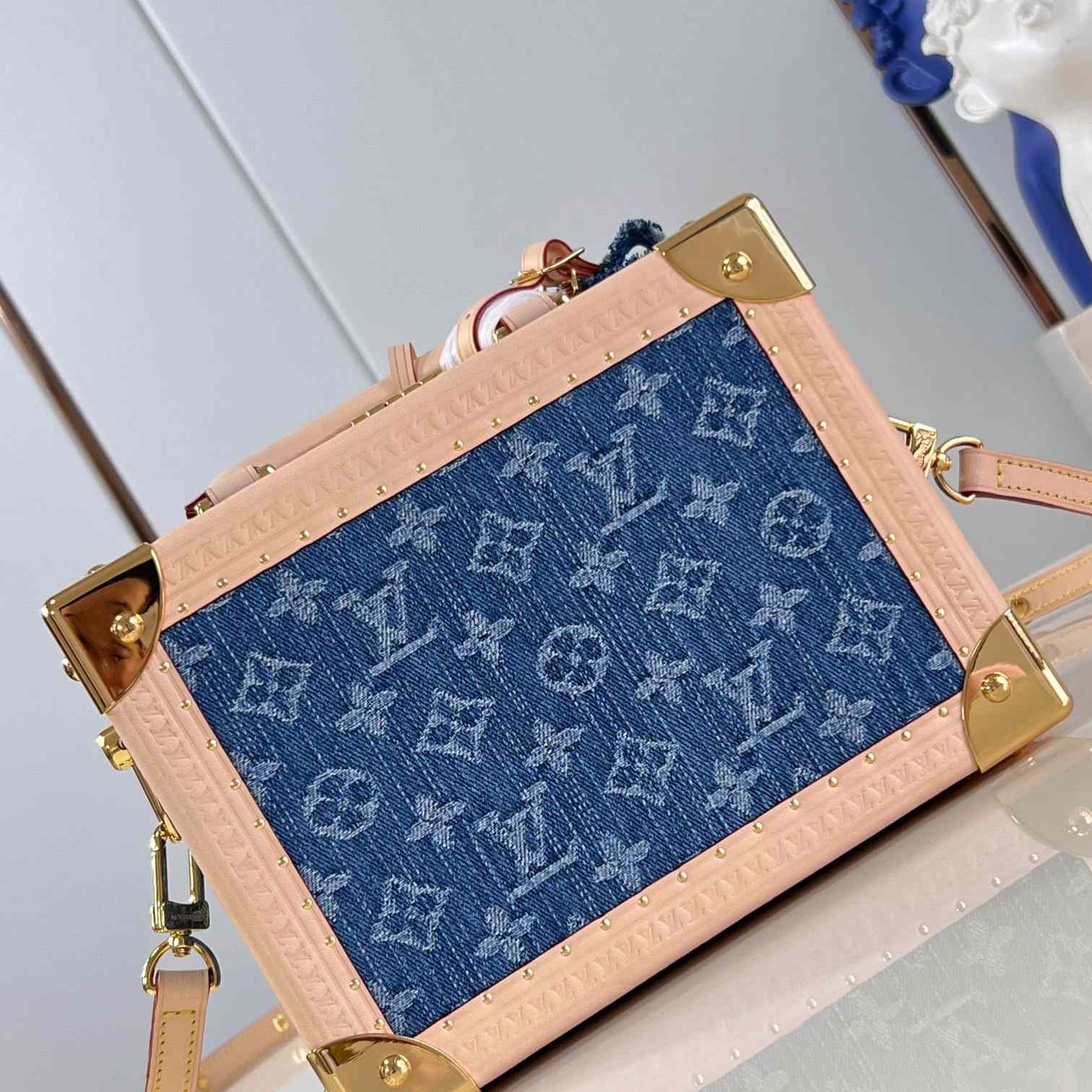 Louis Vuitton Petite Valise Denim Bleu  M24161 - DesignerGu