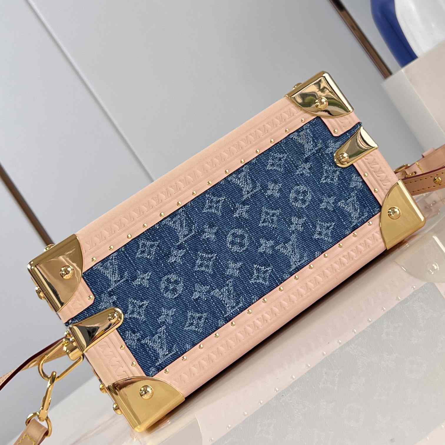 Louis Vuitton Petite Valise Denim Bleu  M24161 - DesignerGu