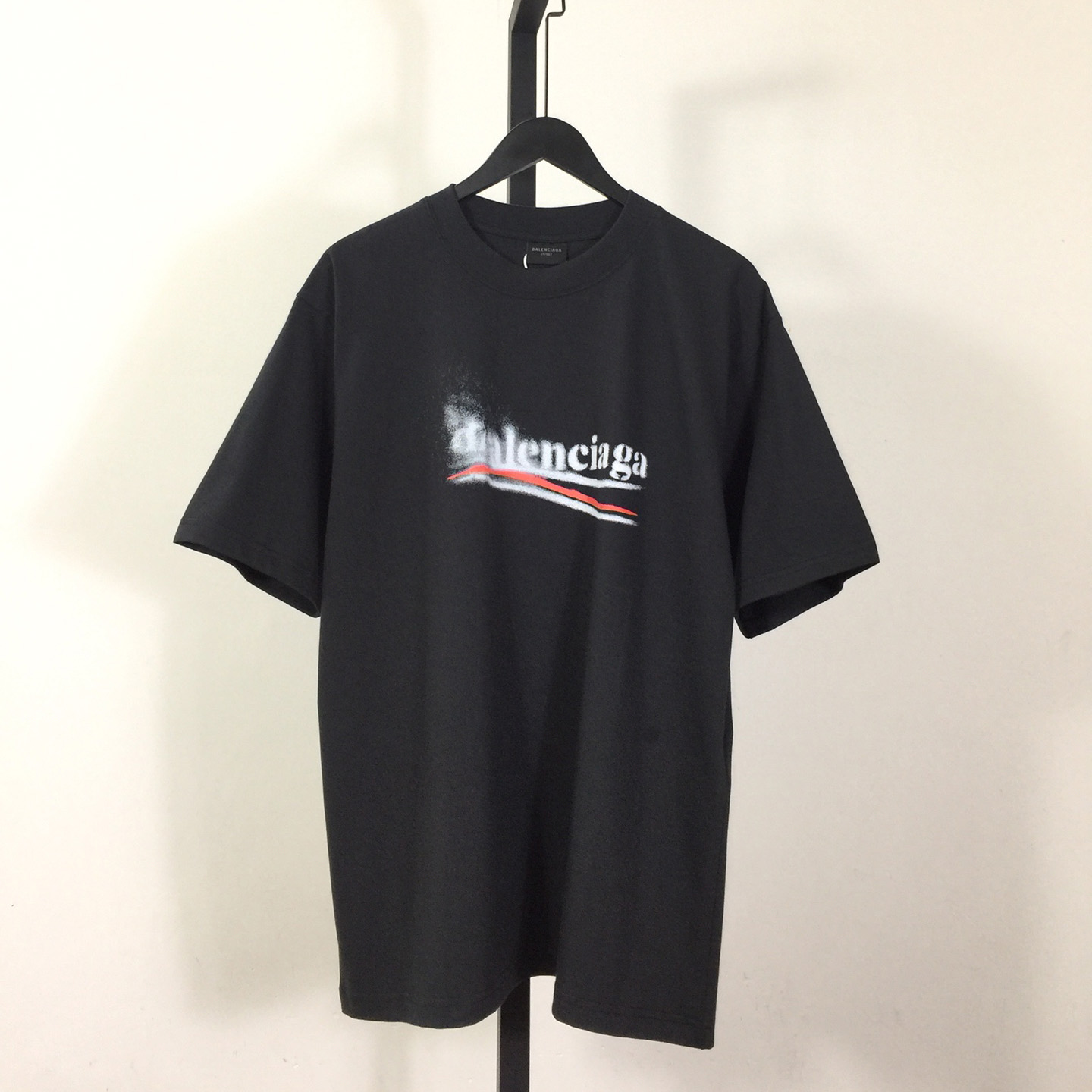 Balenciaga Logo Printed Crewneck T-Shirt - DesignerGu