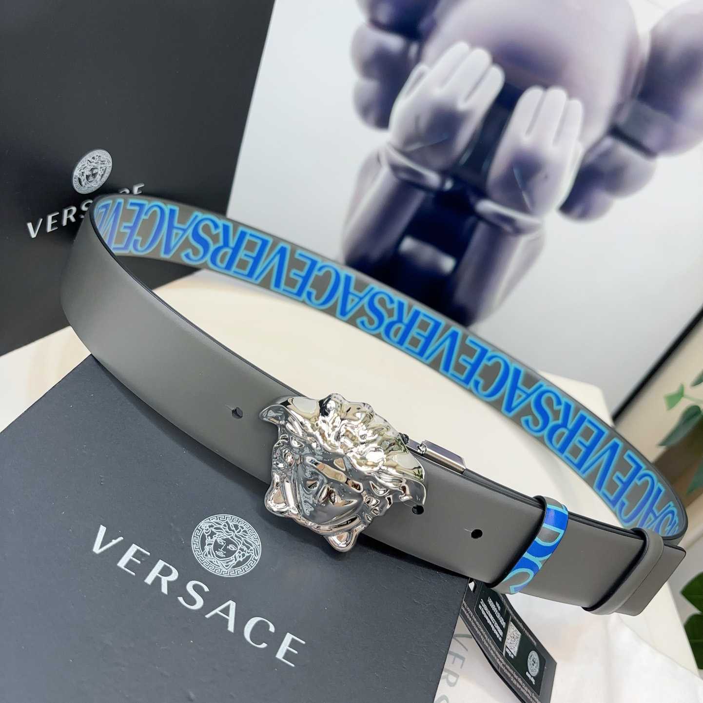 Versace Leather Belt   40mm - DesignerGu