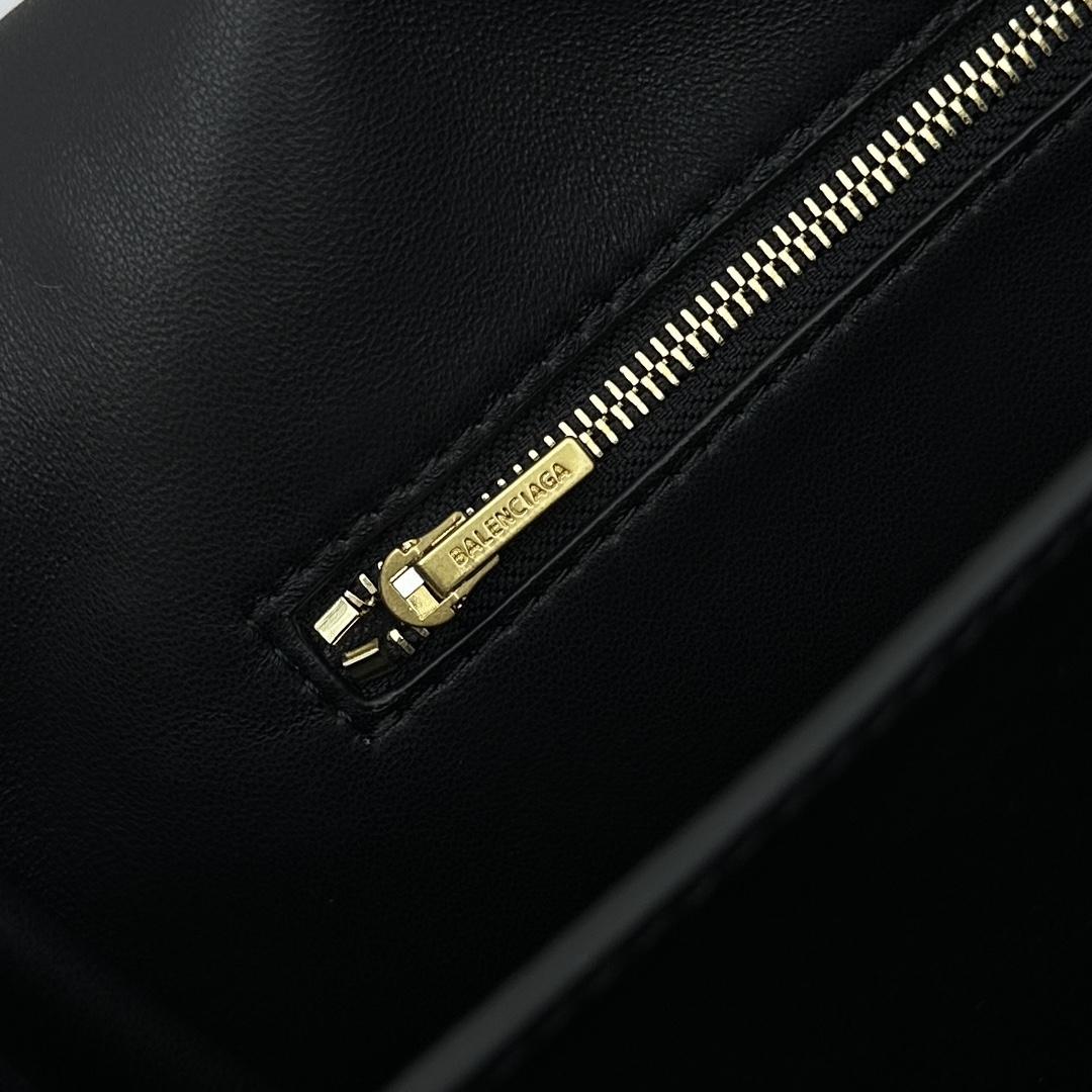 Balenciaga Rodeo Medium Handbag In Black - DesignerGu