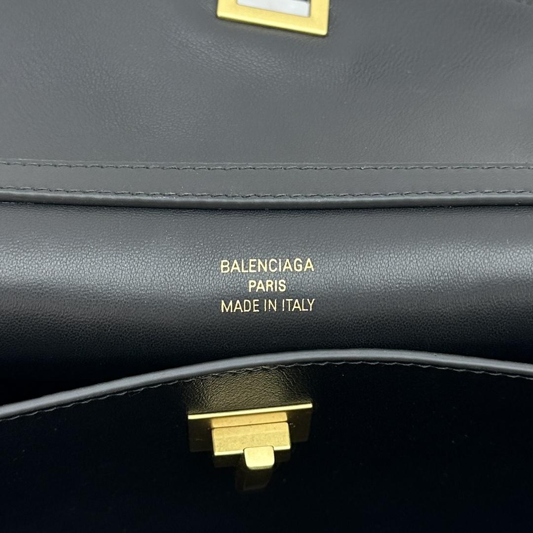 Balenciaga Rodeo Medium Handbag In Black - DesignerGu