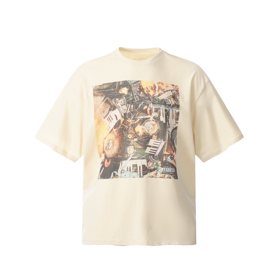 Gallery Dept. Misery Cotton-Jersey T-Shirt - - DesignerGu