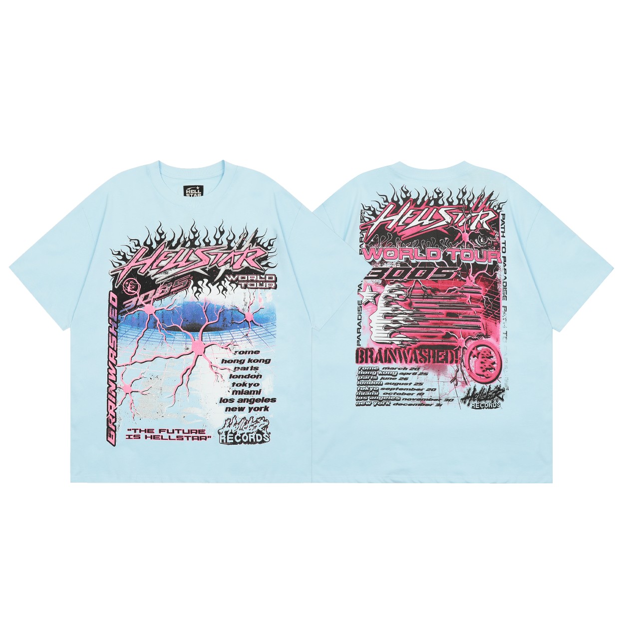 Hellstar World Tour T-shirt - DesignerGu