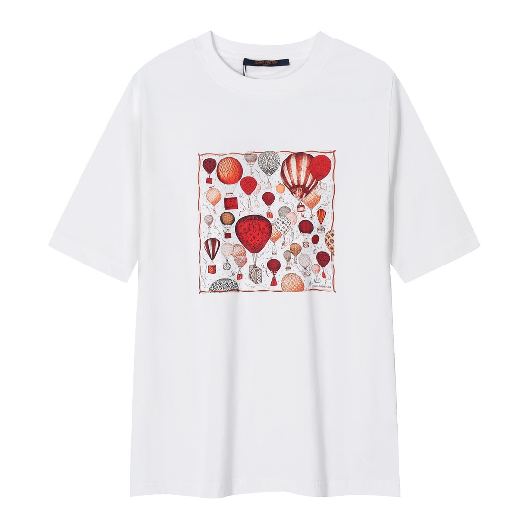 Louis Vuitton Cotton T-Shirt  - DesignerGu