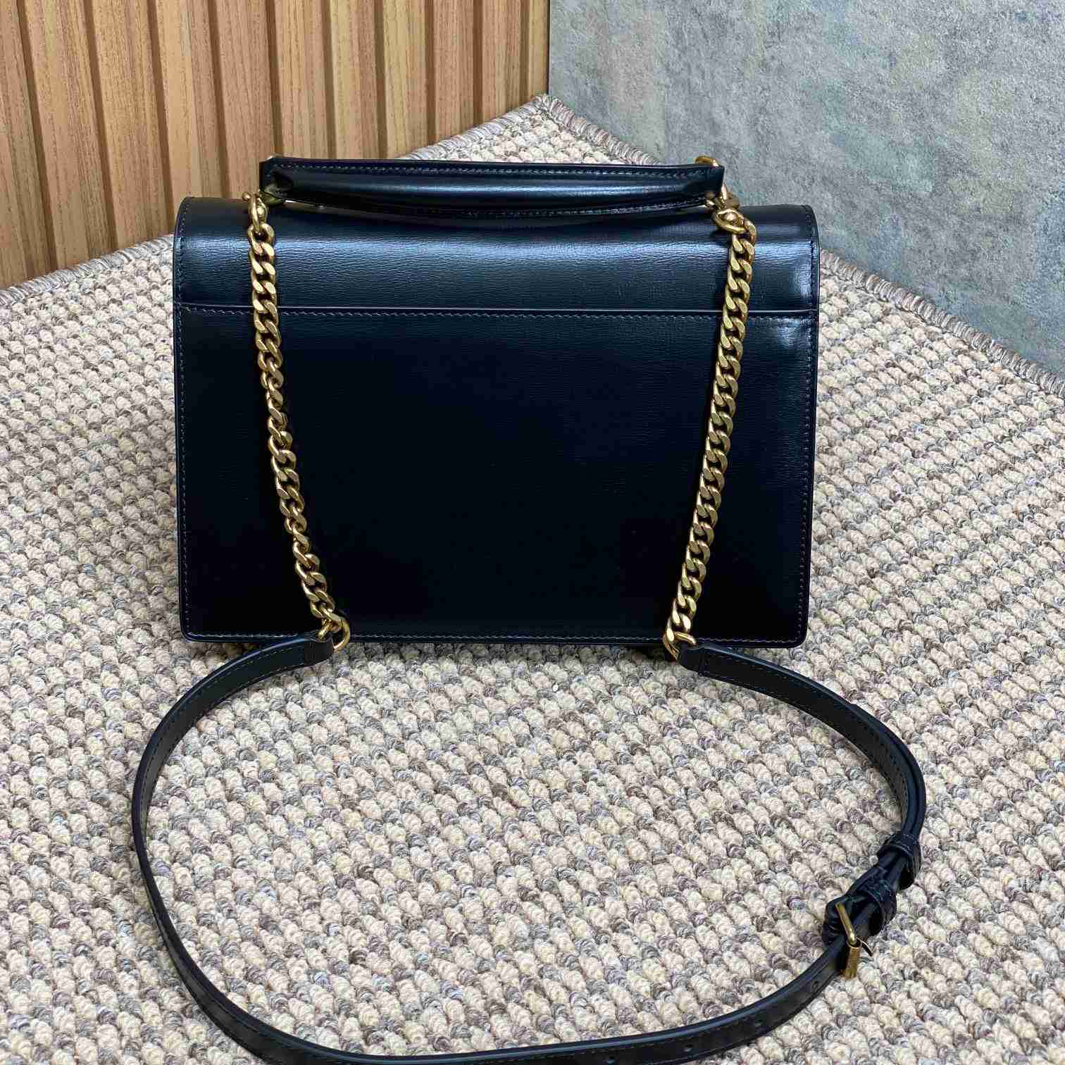 Saint Laurent Women Sunset Medium Leather Shoulder Bag （25*18*7cm） - DesignerGu