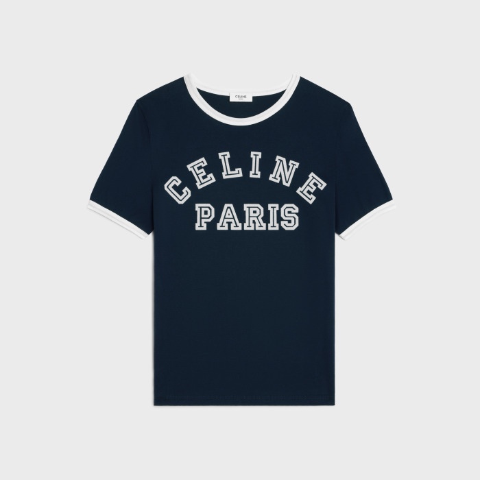 Celine Paris 70's T-shirt In Cotton Jersey - DesignerGu