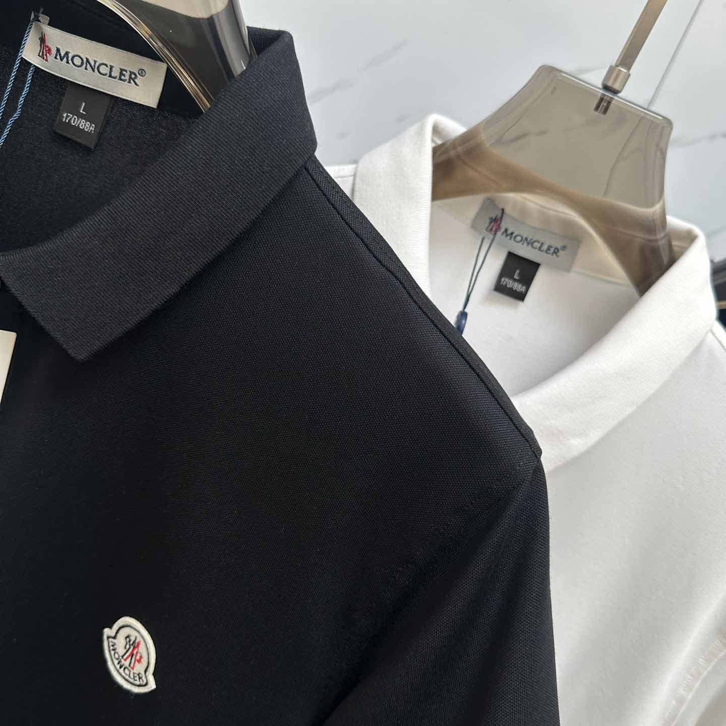 Moncler Cotton Polo Shirt - DesignerGu