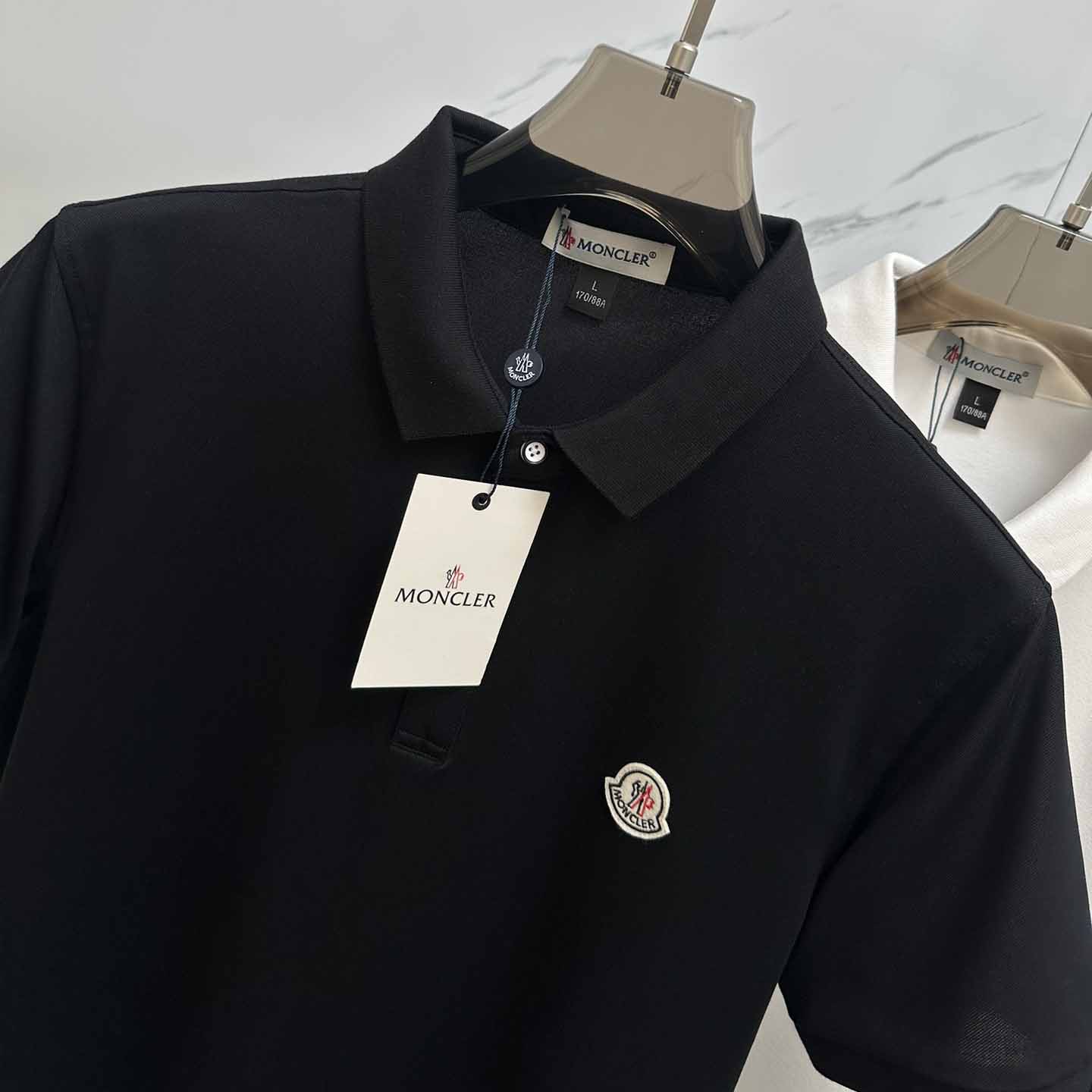 Moncler Cotton Polo Shirt - DesignerGu