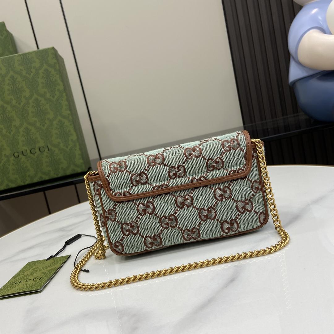 Gucci GG Super Mini Shoulder Bag - DesignerGu