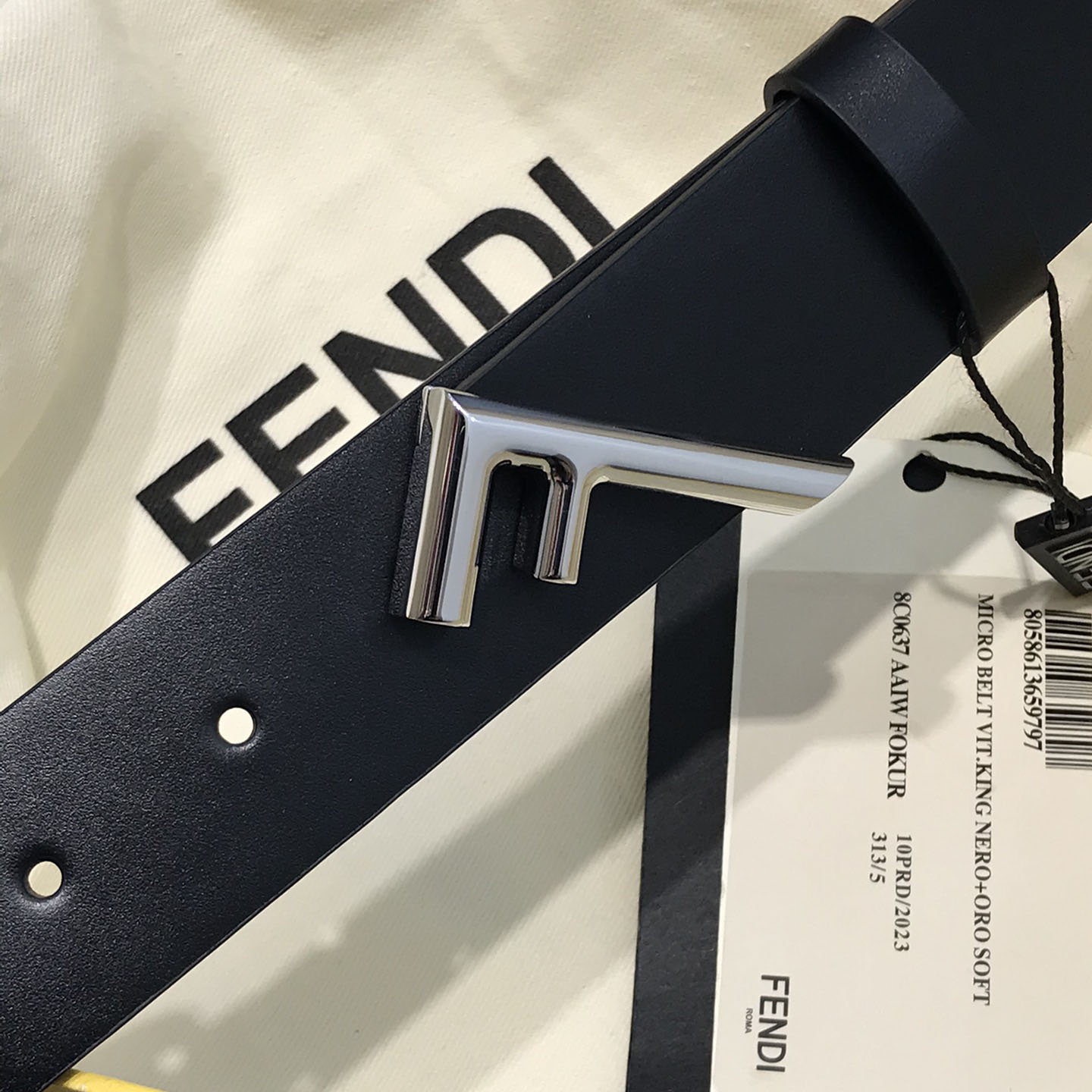 Fendi Five Belt - DesignerGu