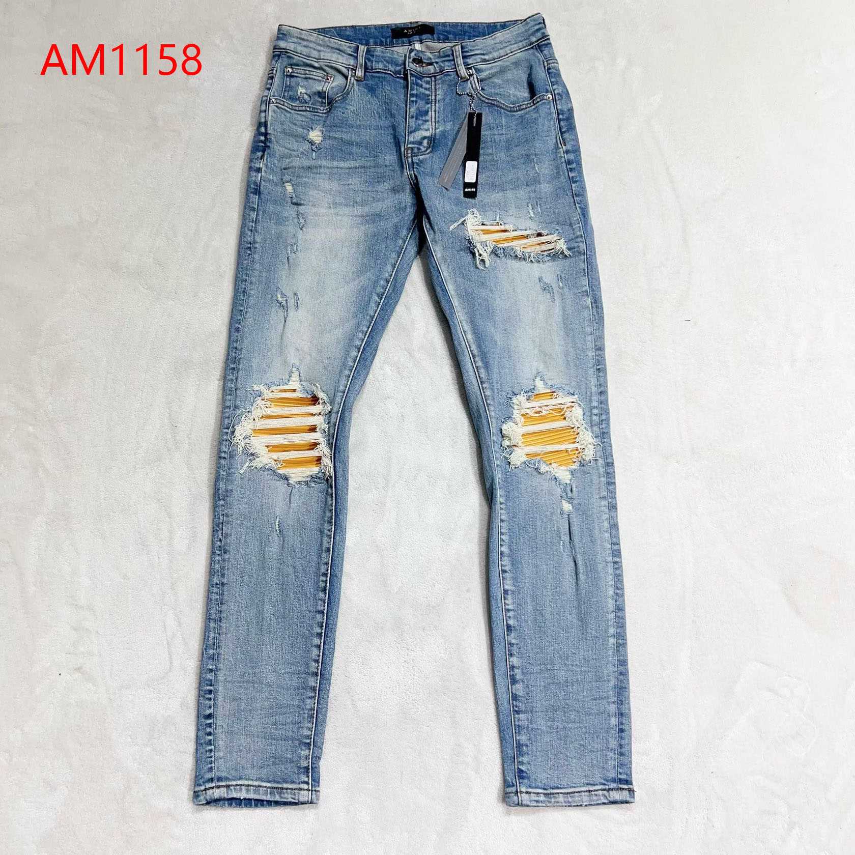 Amiri Slim-fit Jeans     AM1158 - DesignerGu