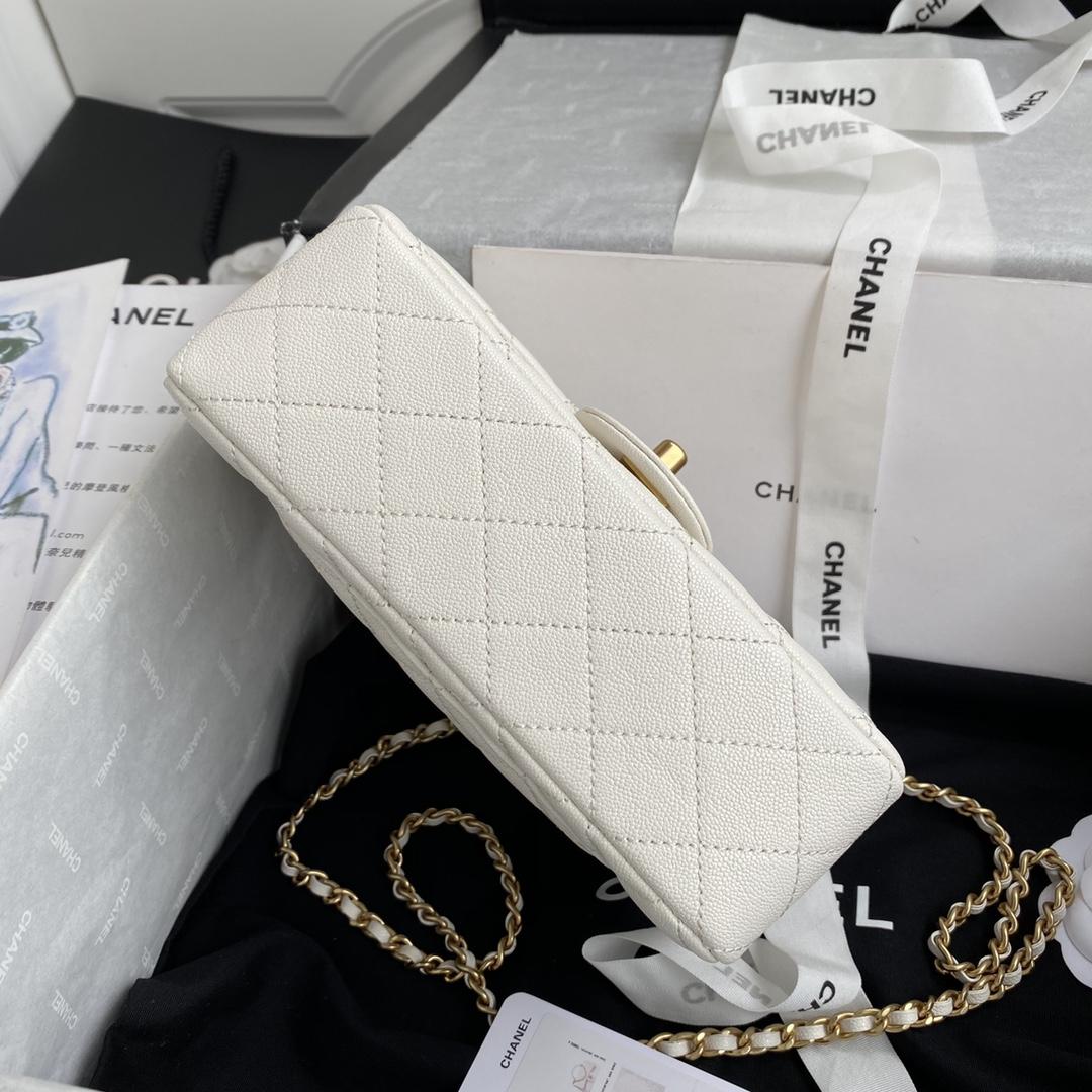 Chanel Flap Bag With Top Handle (20x12x6cm) - DesignerGu