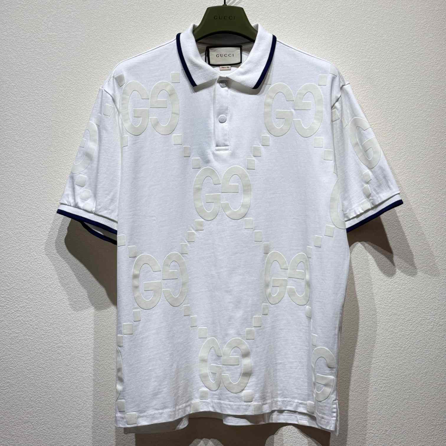 Gucci GG Cotton polo Shirt - DesignerGu