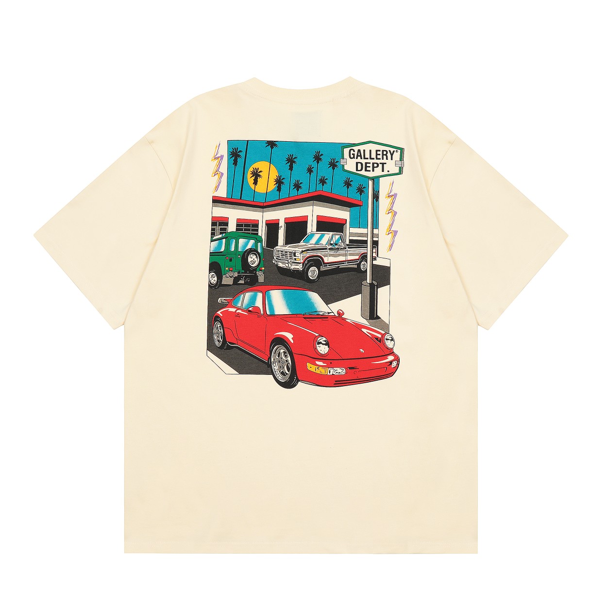 Gallery Dept. Drive Thru Boxy Fit Tee  - DesignerGu