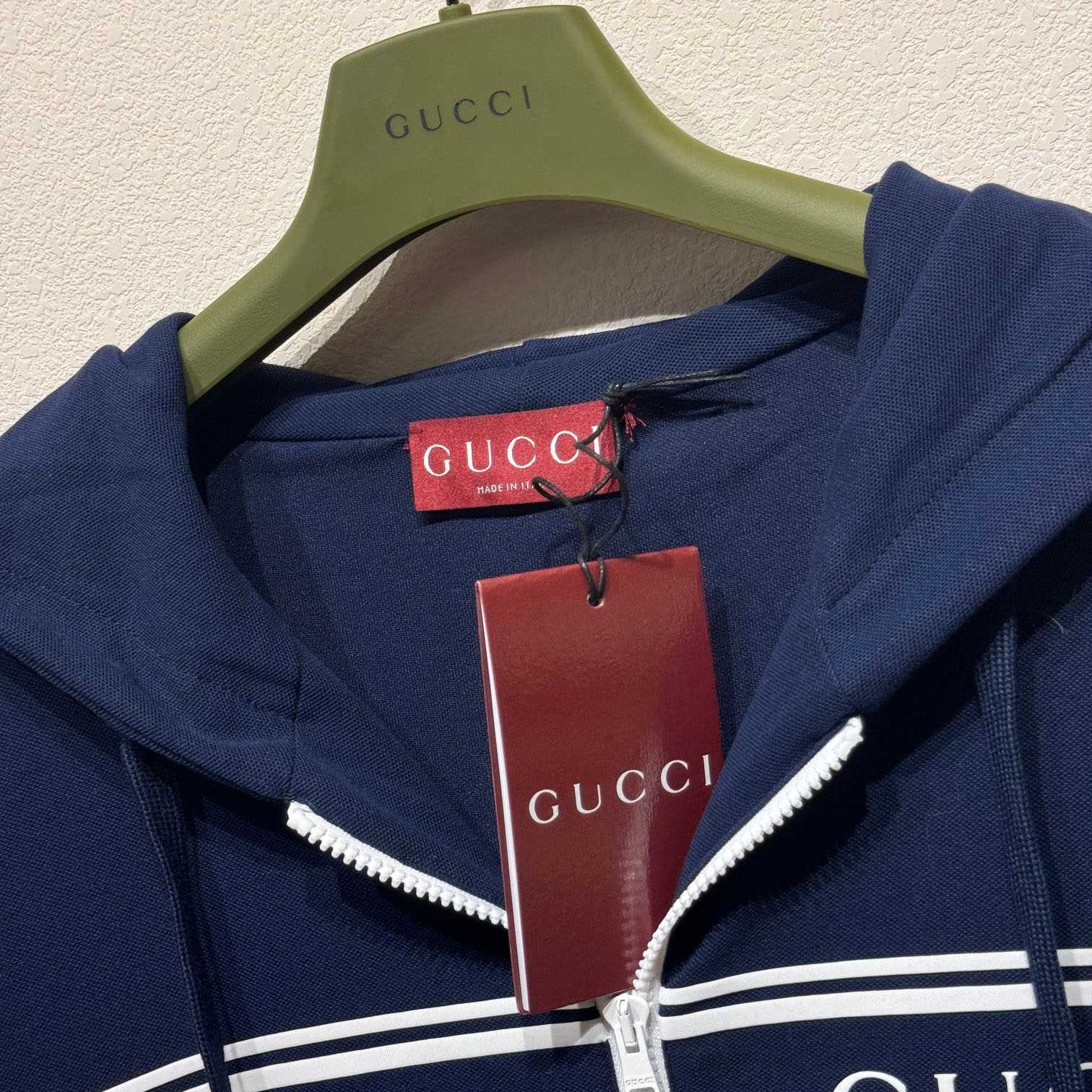 Gucci Technical Jersey Hooded Sweatshirt - DesignerGu