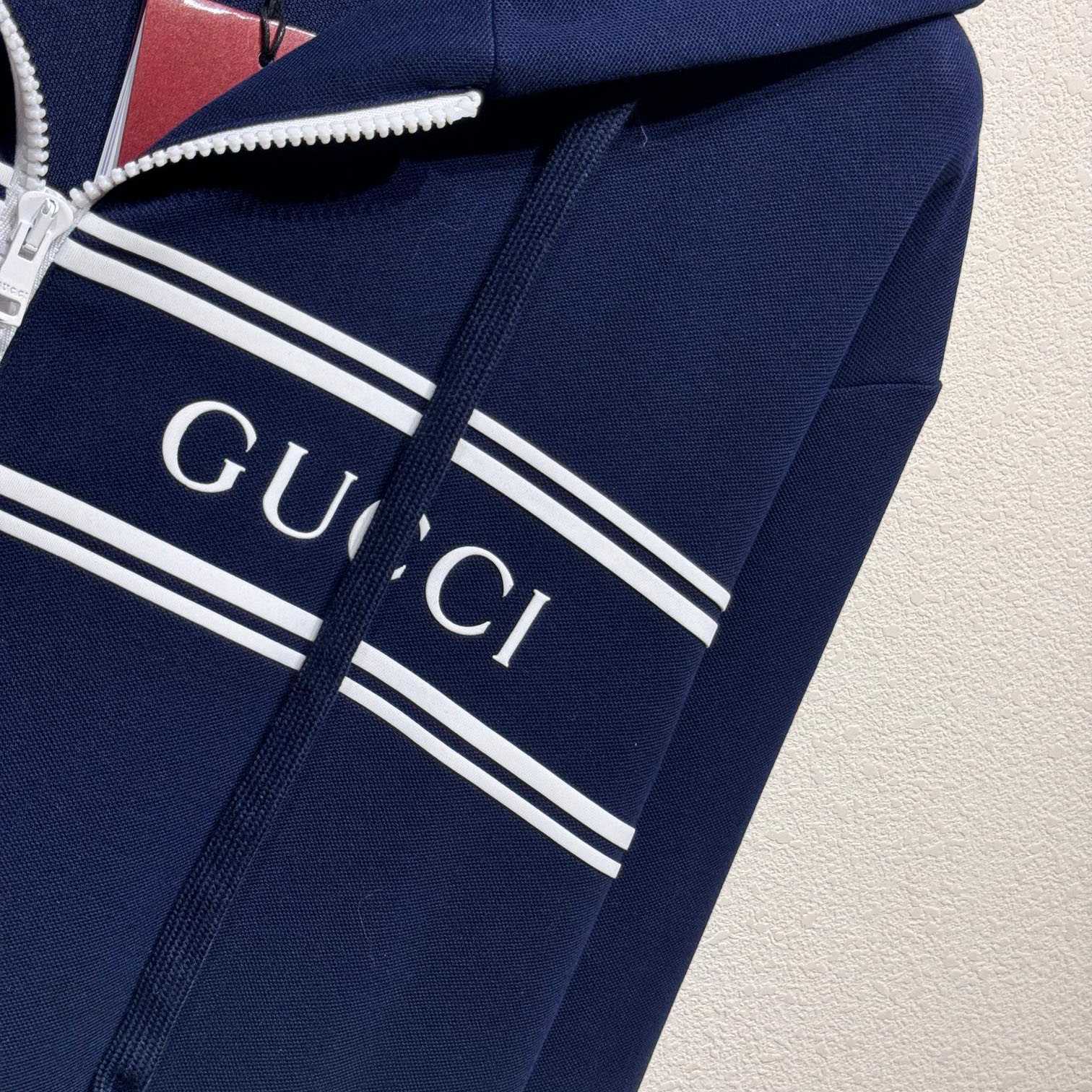 Gucci Technical Jersey Hooded Sweatshirt - DesignerGu