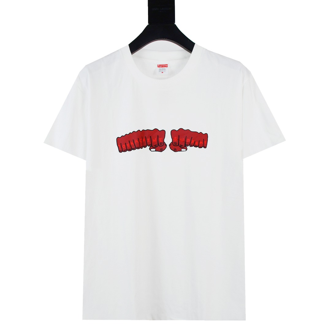 Supreme Toy Machine Fist Tee - DesignerGu