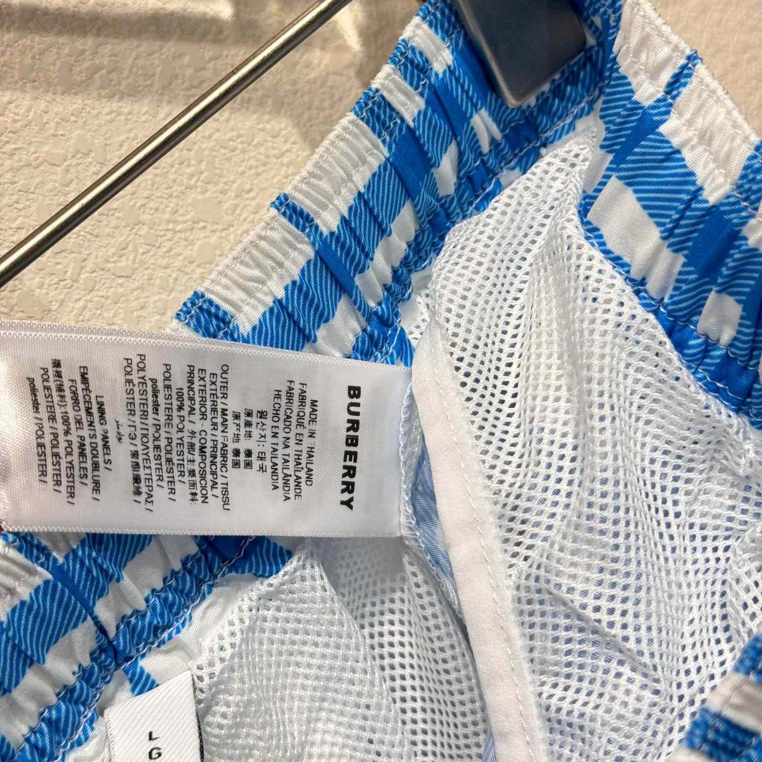 Burberry Check Swim Shorts - DesignerGu