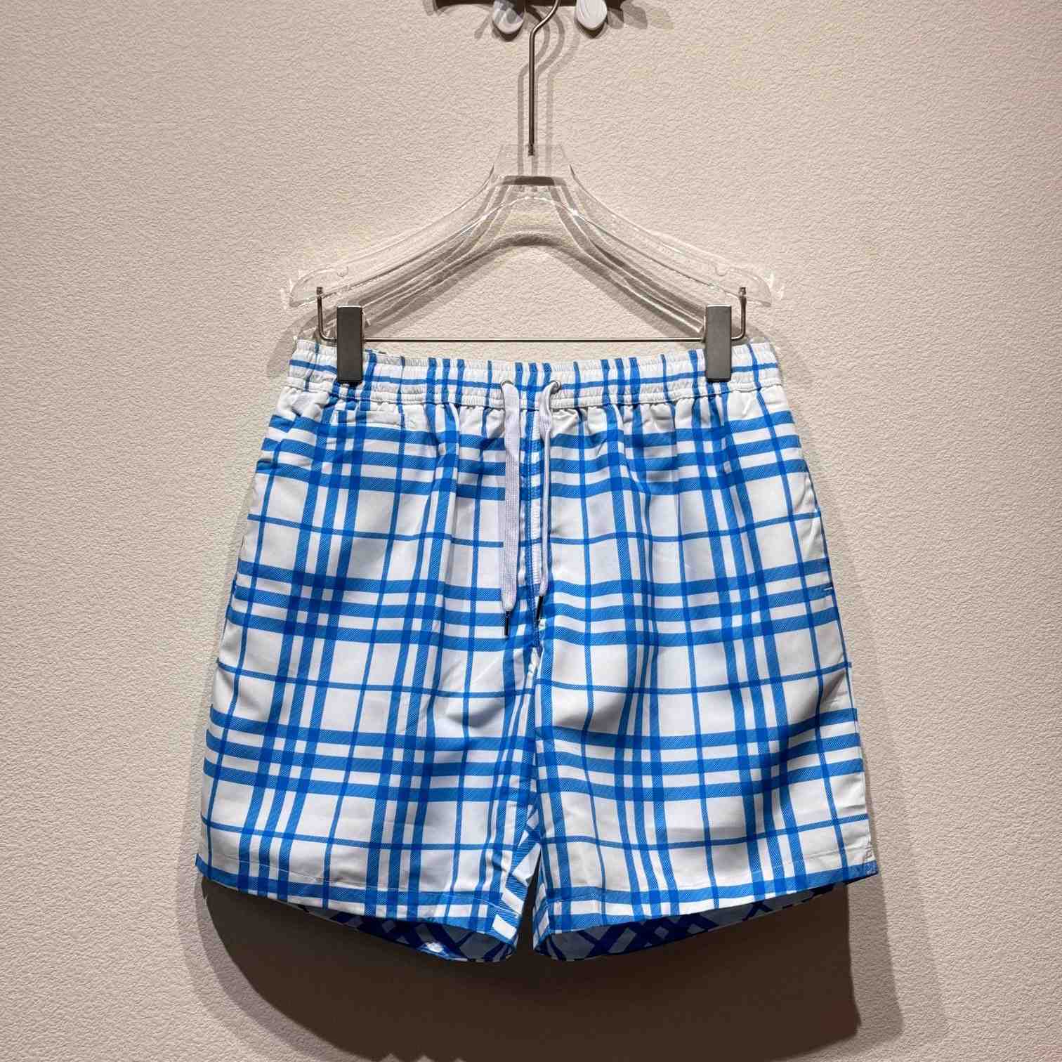 Burberry Check Swim Shorts - DesignerGu