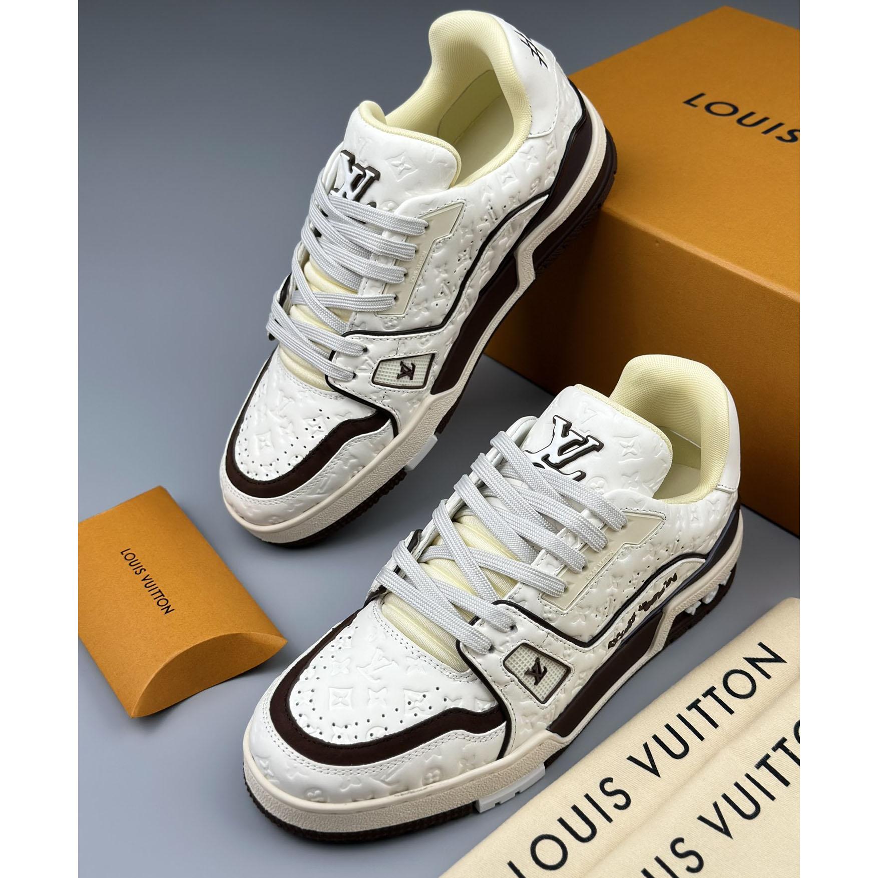 Louis Vuitton x Tyler LV Trainer Sneaker   - DesignerGu