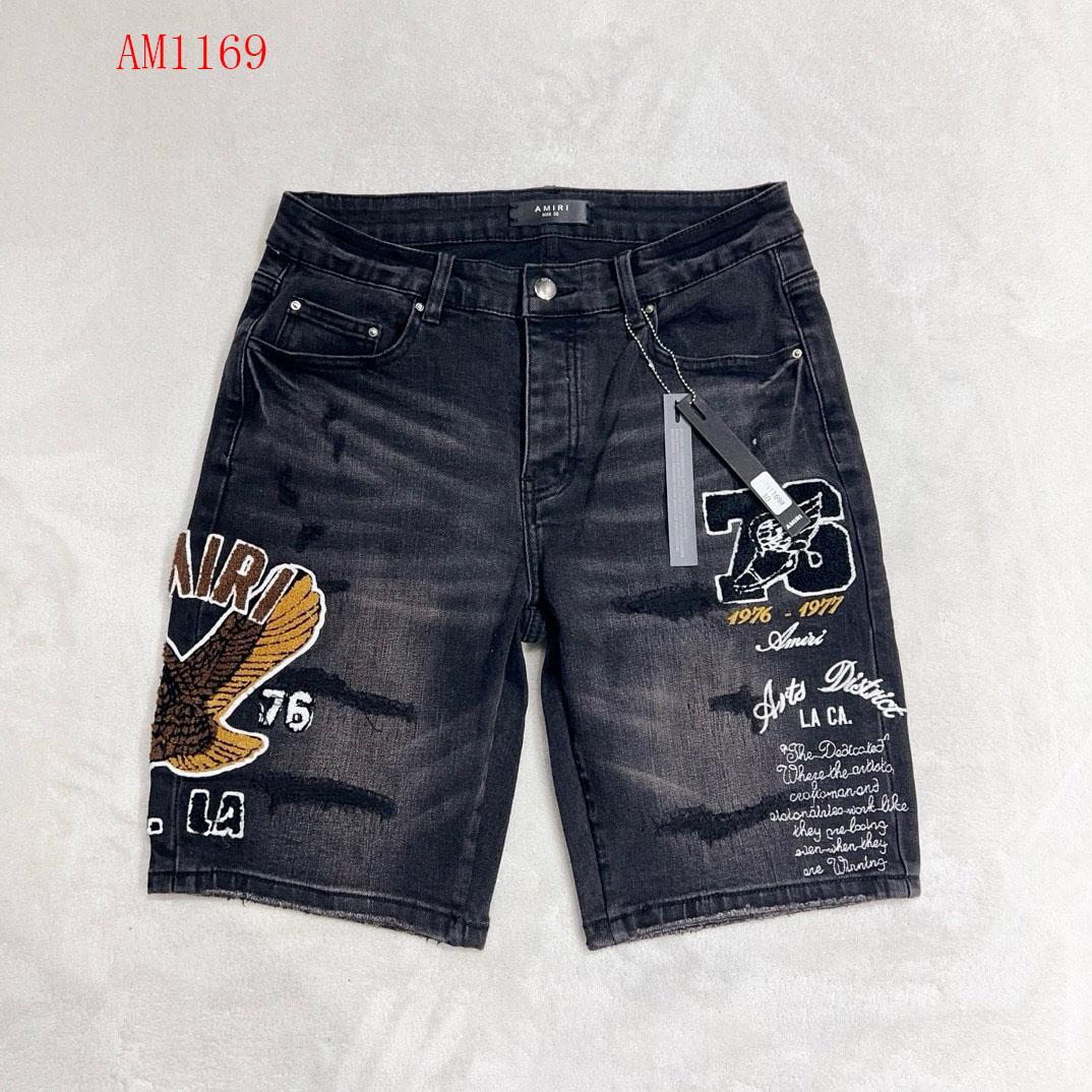 Amiri Slim-fit Denim Shorts  AM1169 - DesignerGu