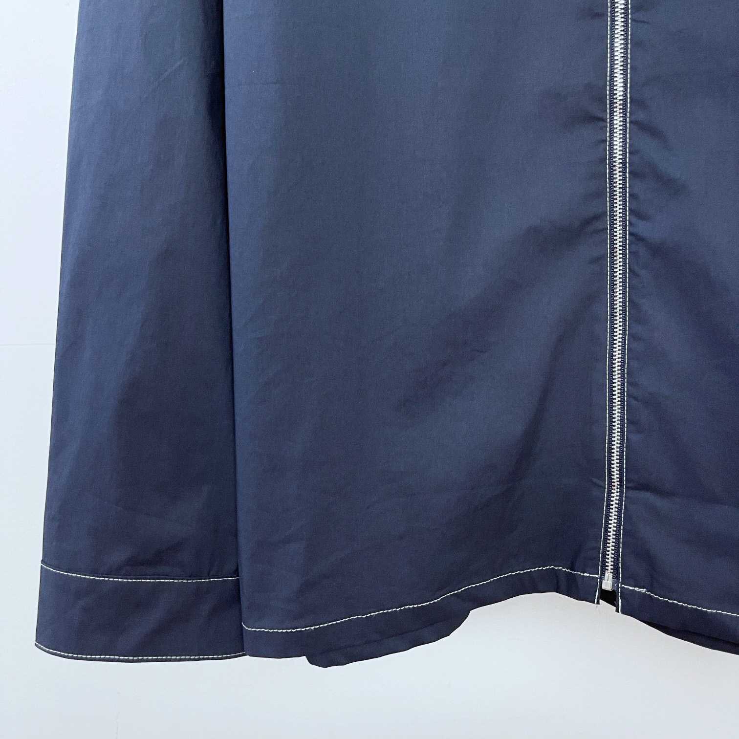 Prada Logo Zip-Up Overshirt - DesignerGu