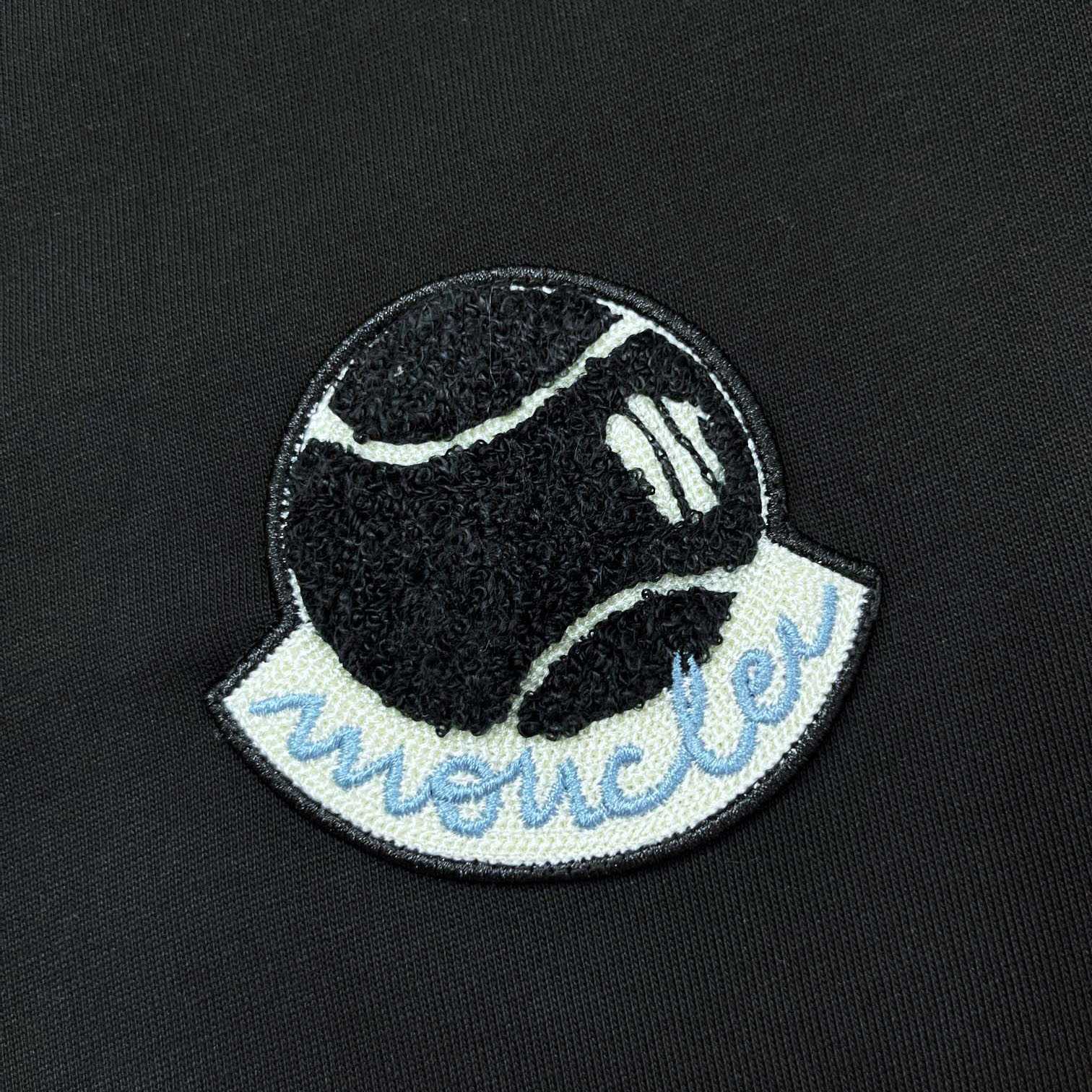 Moncler Tennis Logo Patch T-shirt - DesignerGu