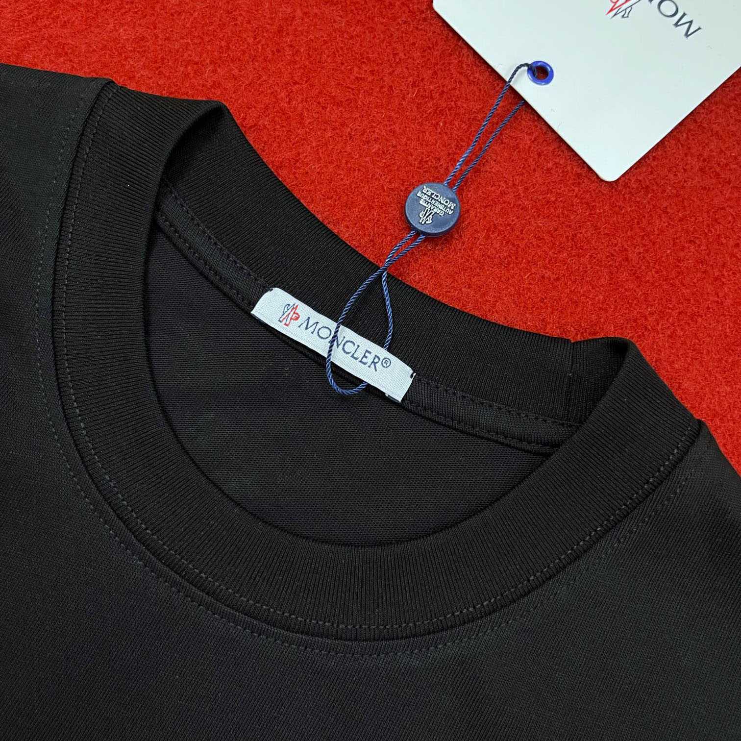 Moncler Tennis Logo Patch T-shirt - DesignerGu