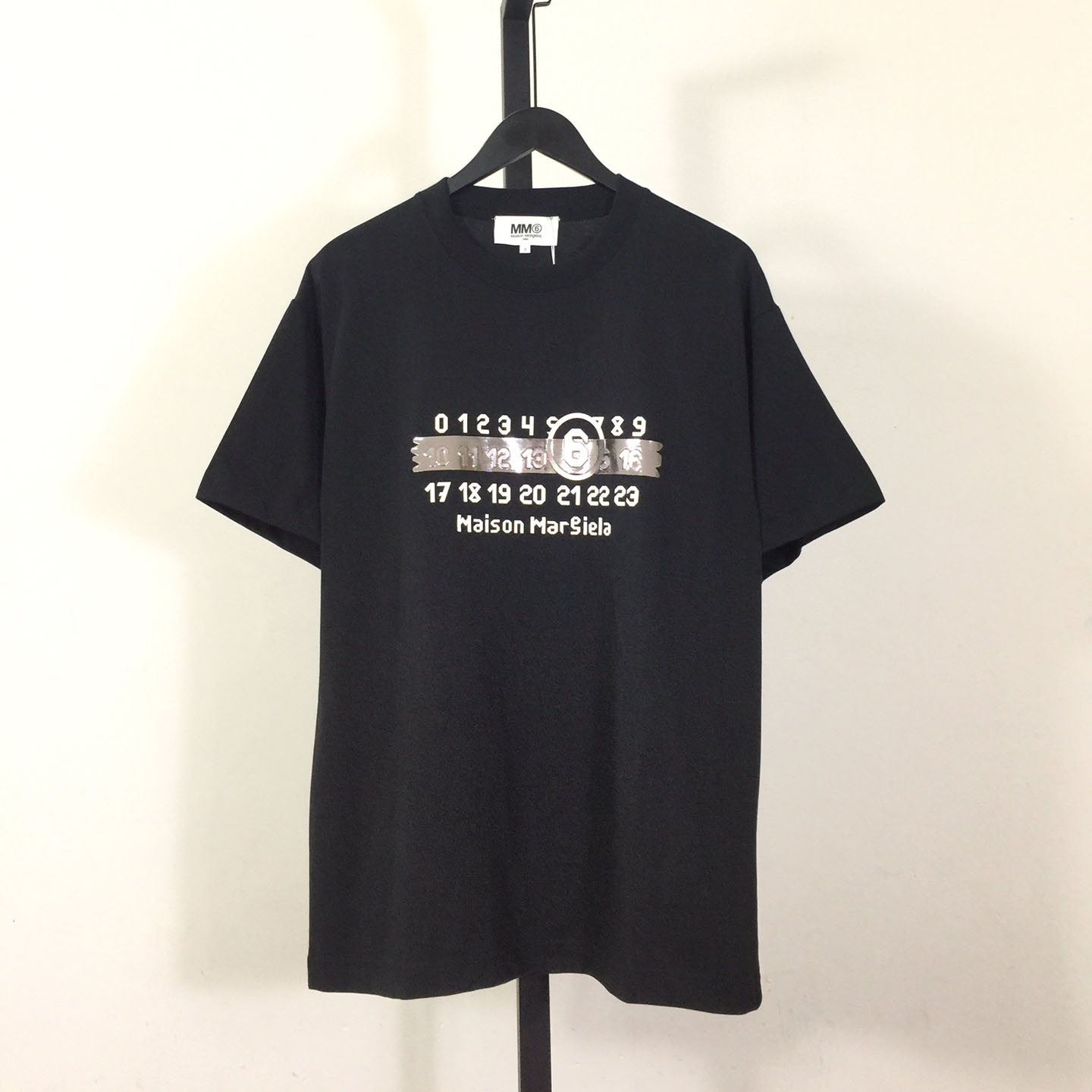 Maison Margiela Numbers-print Cotton T-shirt - DesignerGu