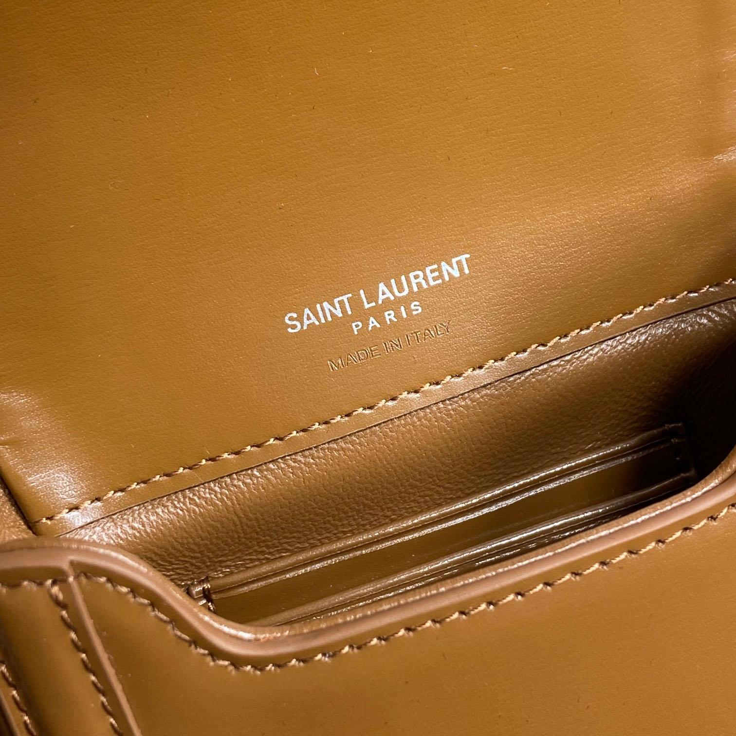 Saint Laurent Solferino Mini Bag In Smooth Leather - DesignerGu