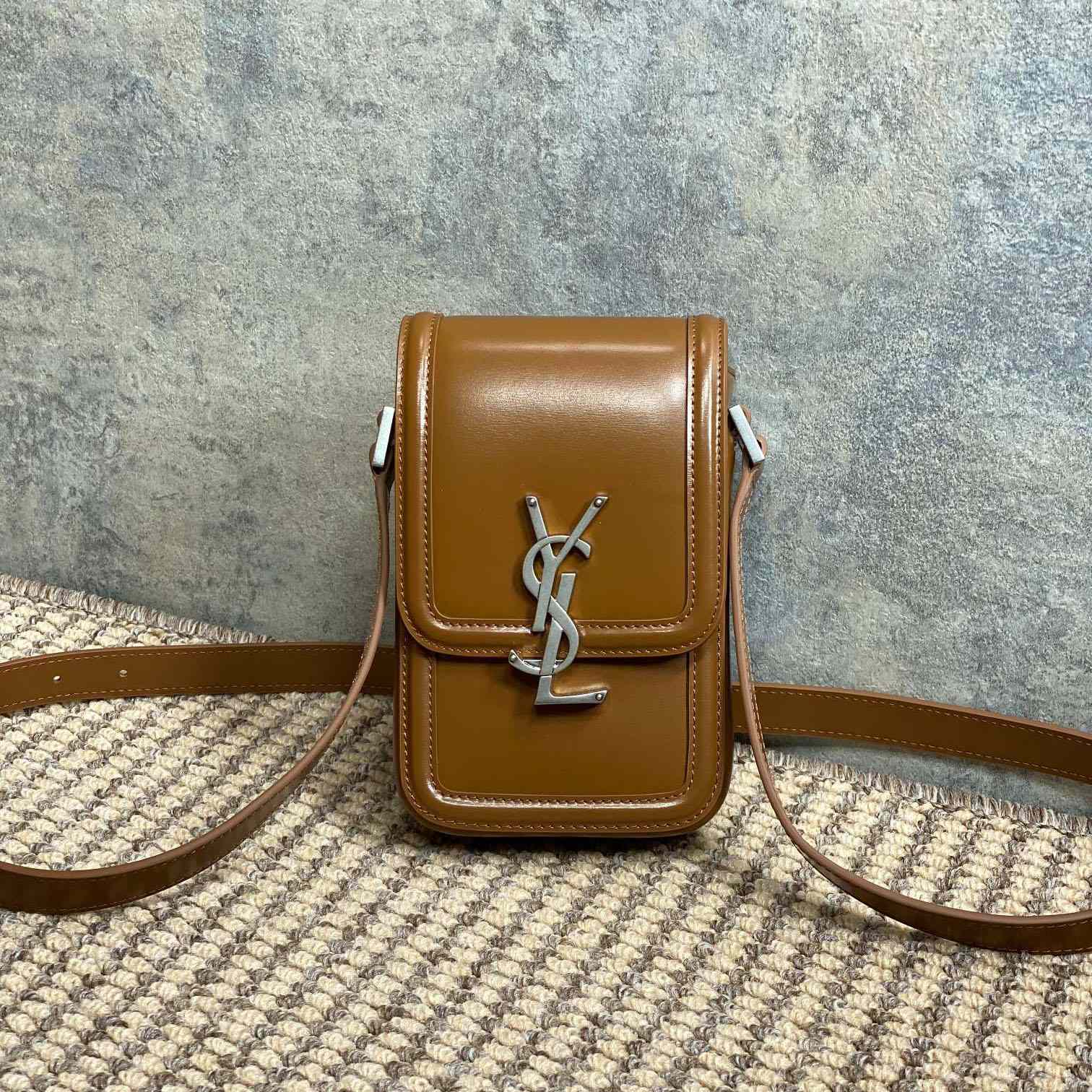 Saint Laurent Solferino Mini Bag In Smooth Leather - DesignerGu