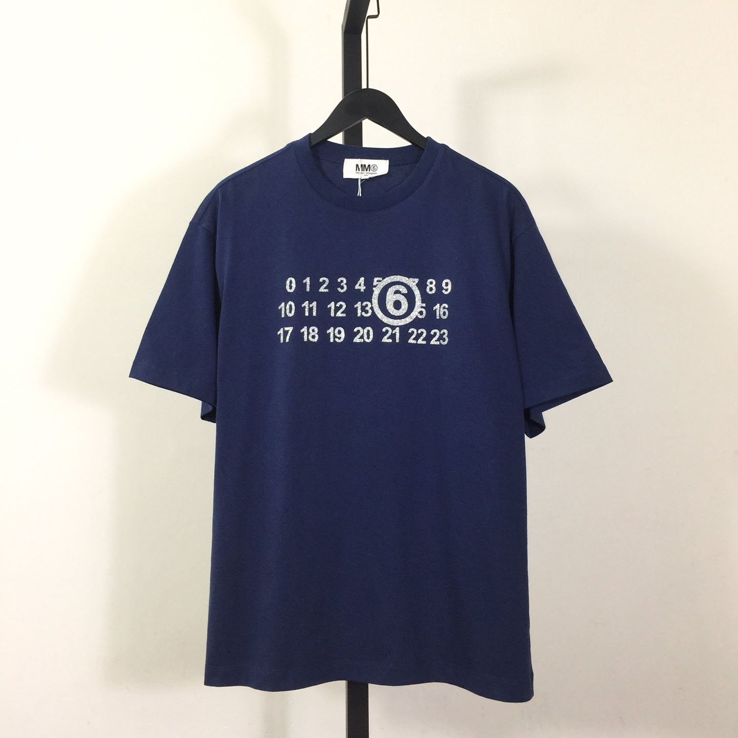 Maison Margiela Numbers-print Cotton T-shirt - DesignerGu