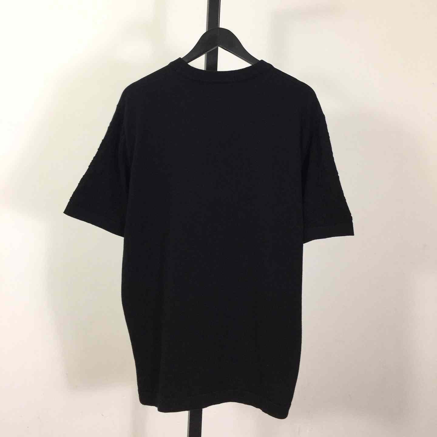 Louis Vuitton Short-Sleeved Signature Crewneck    - DesignerGu