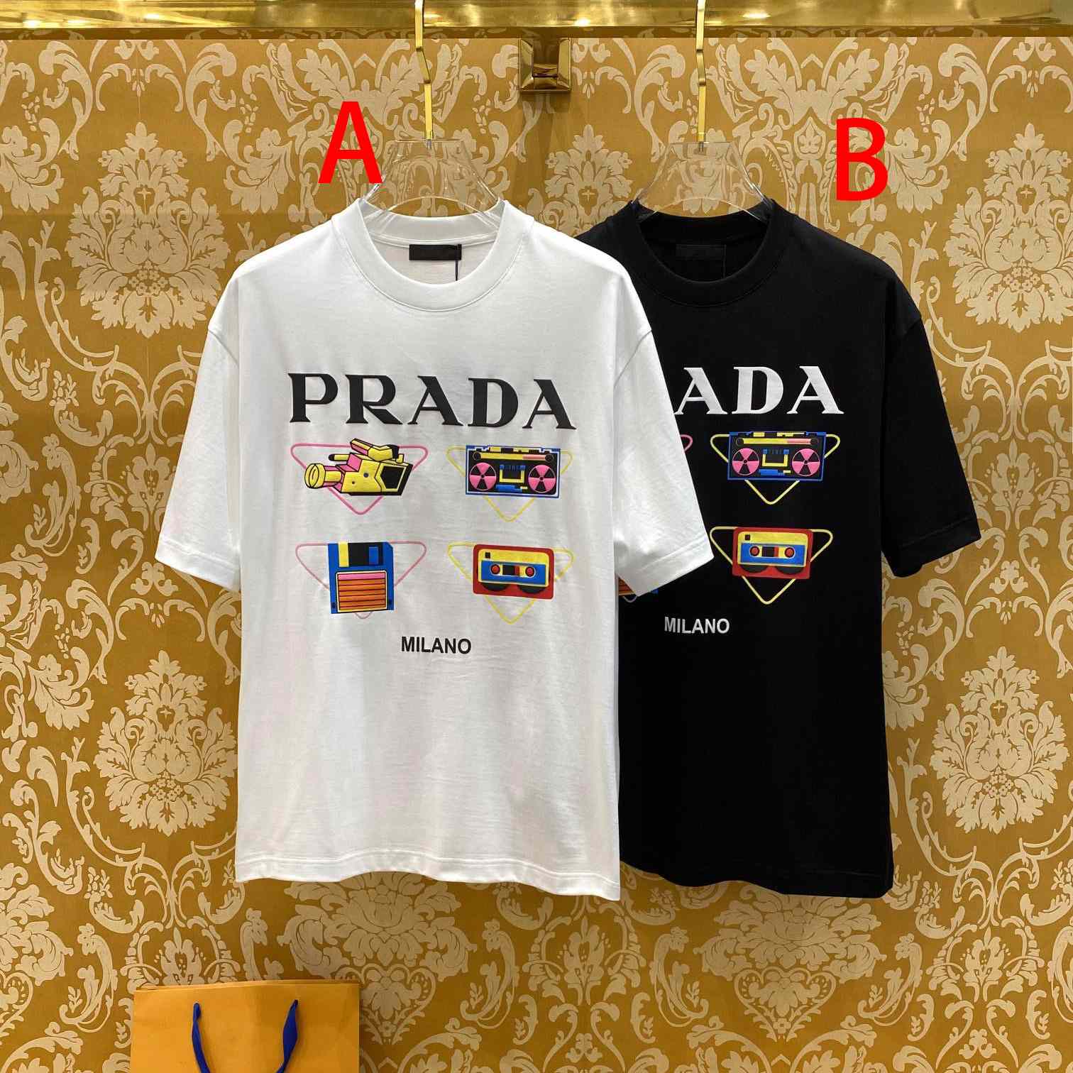 Prada Cotton T-shirt - DesignerGu