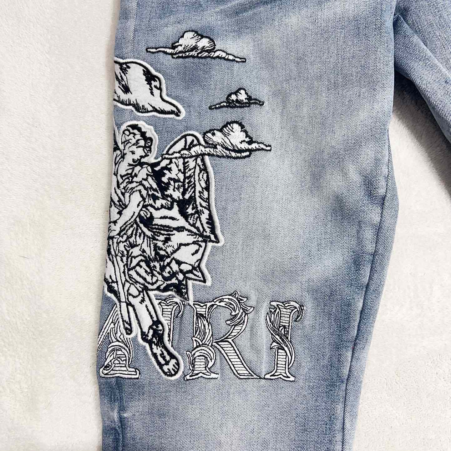 Amiri Slim-fit Jeans     AMY3198 - DesignerGu