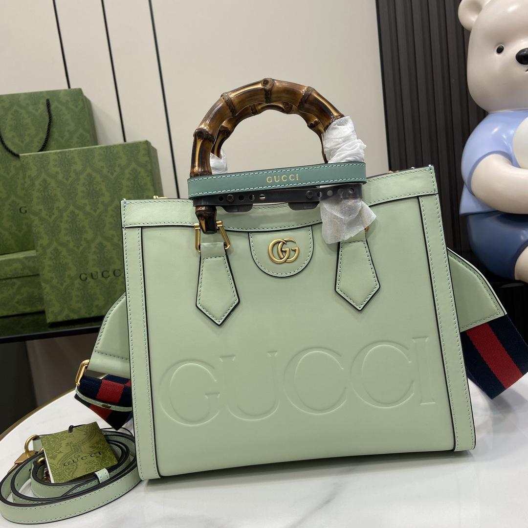 Gucci Diana Small Tote Bag(27-24-11cm) - DesignerGu