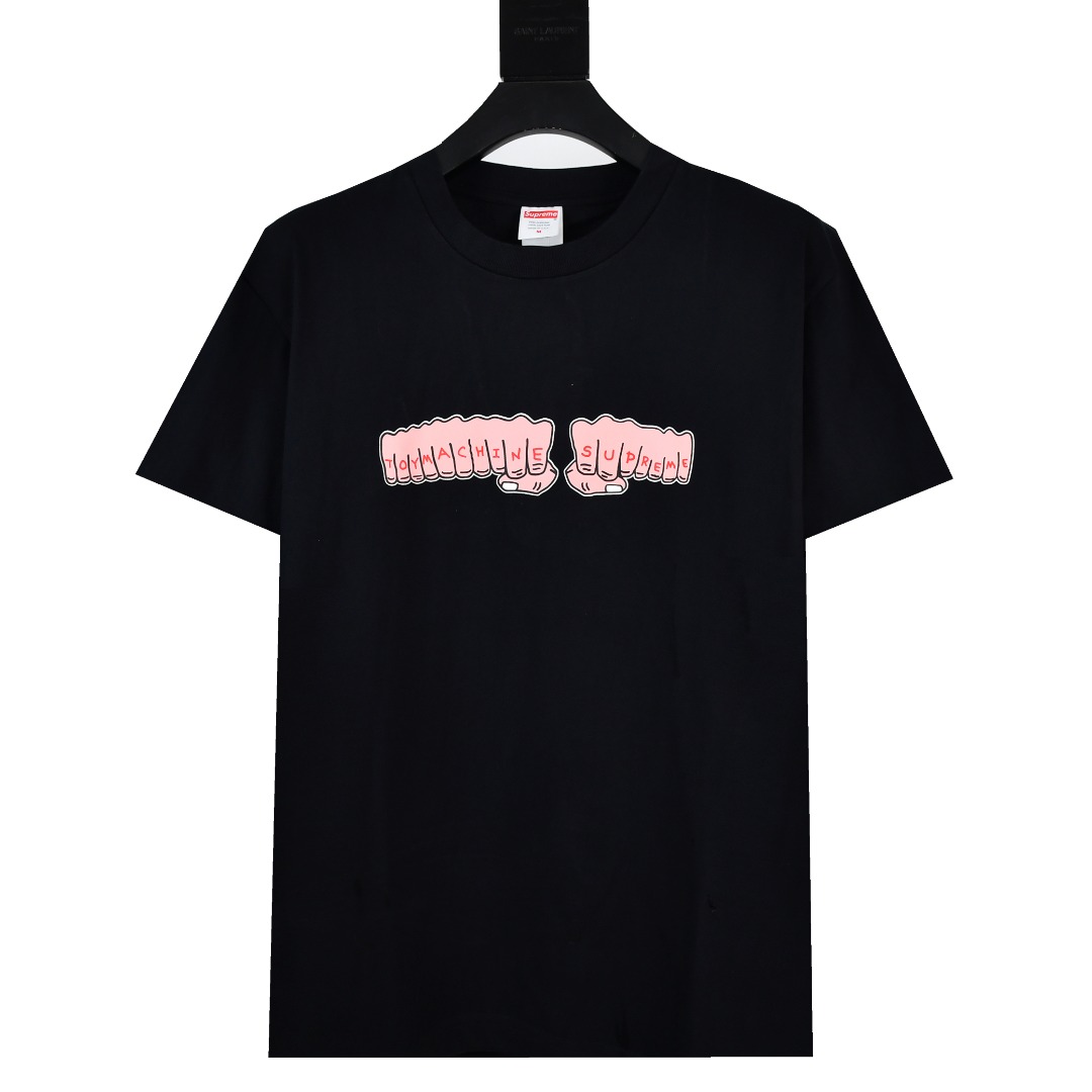 Supreme Toy Machine Fist Tee - DesignerGu