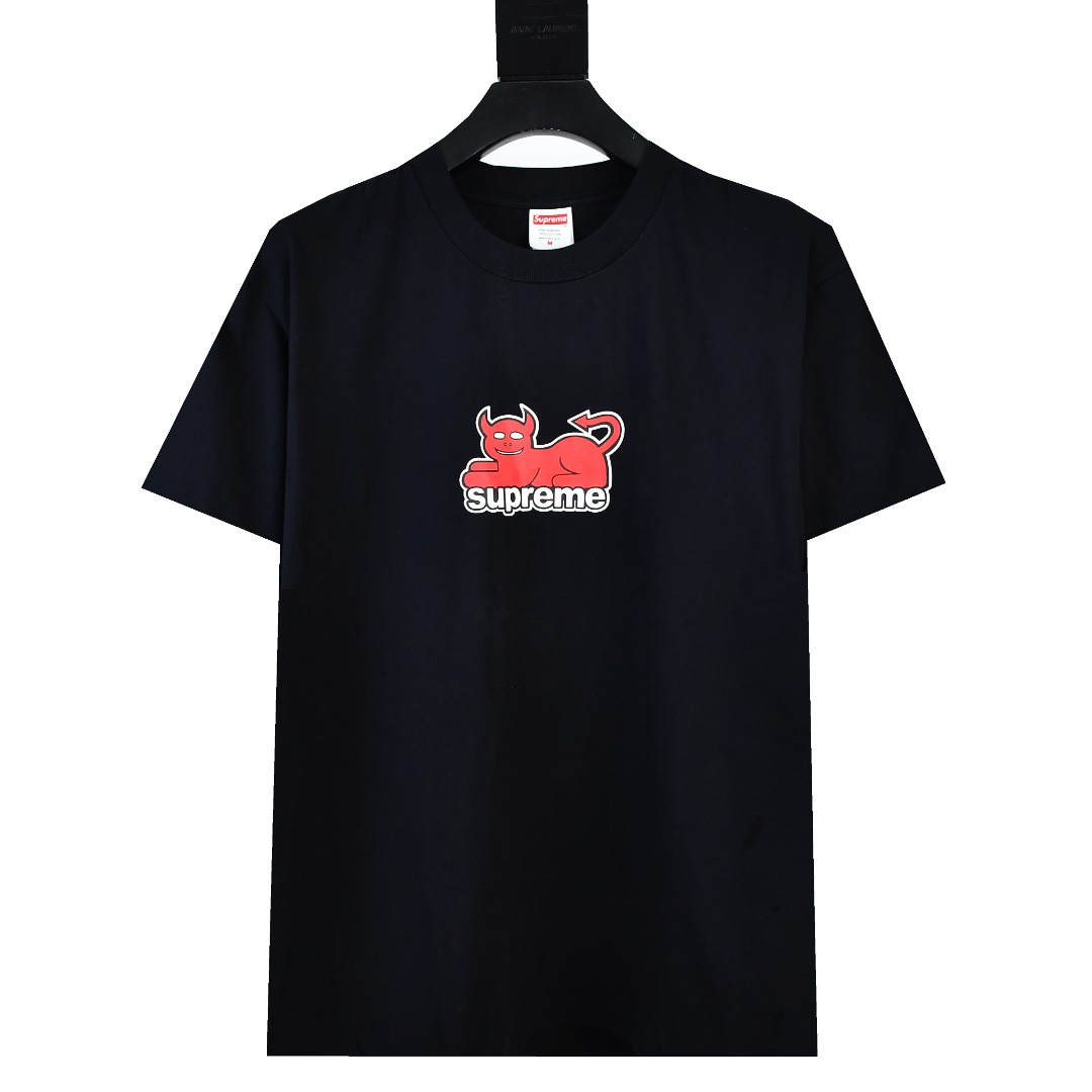 Supreme Toy Machine Devil Cat Tee - DesignerGu