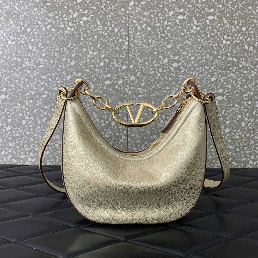 Valenti Garavani VLogo Moon Shoulder Bag (20*23*8cm) - DesignerGu