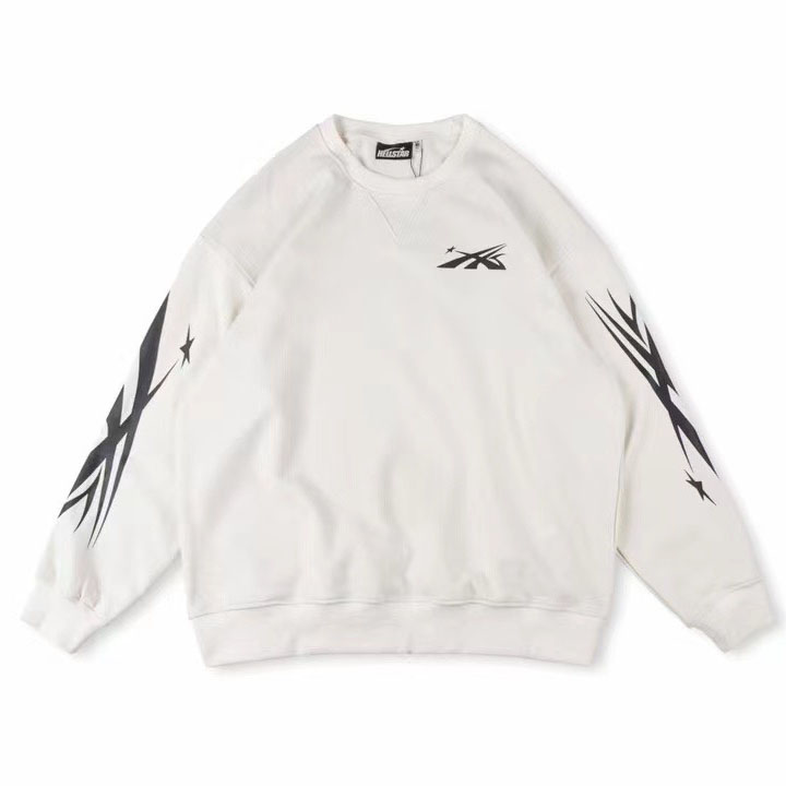 Hellstar Sports Crewneck White - DesignerGu