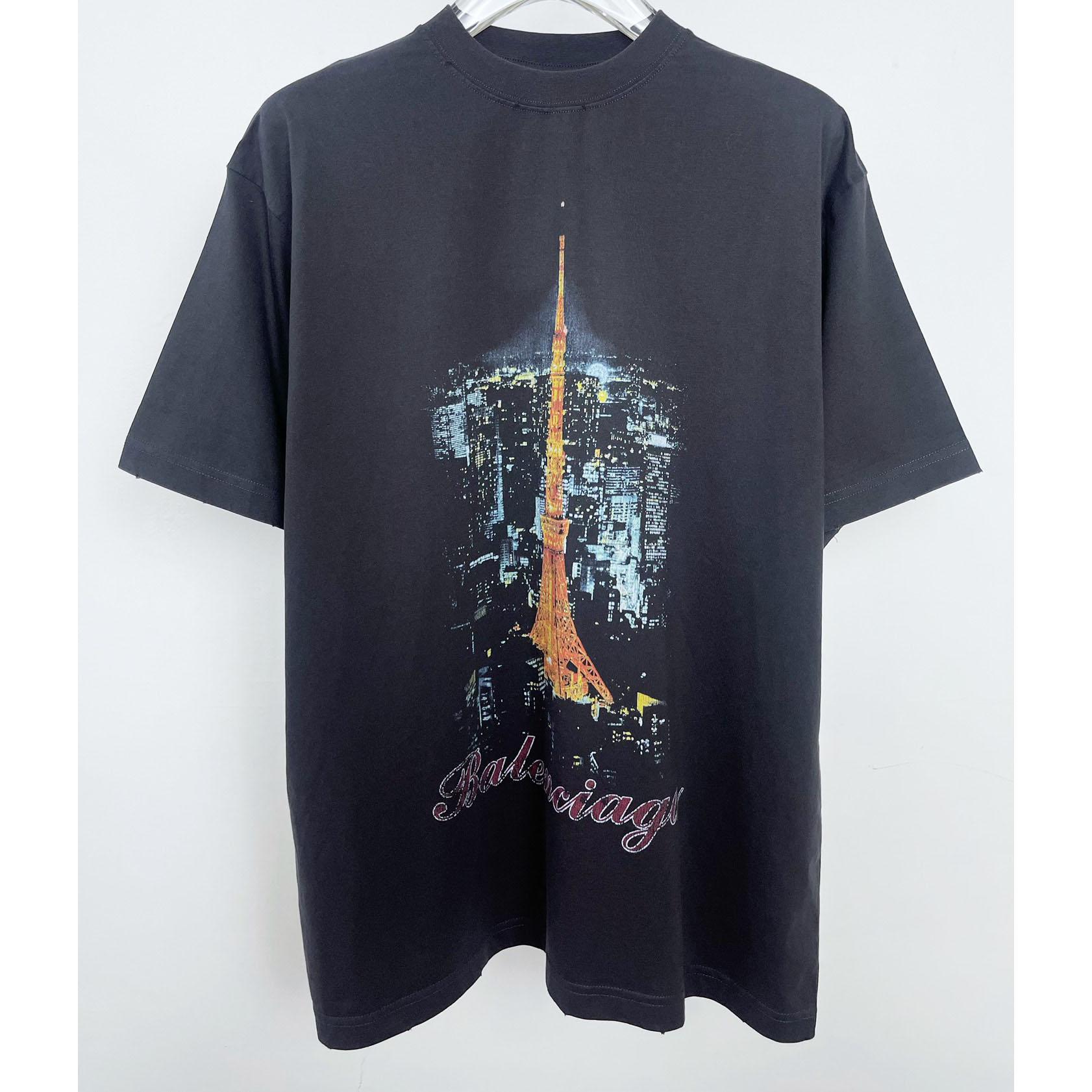 Balenciaga T-Shirt Oversized  - DesignerGu