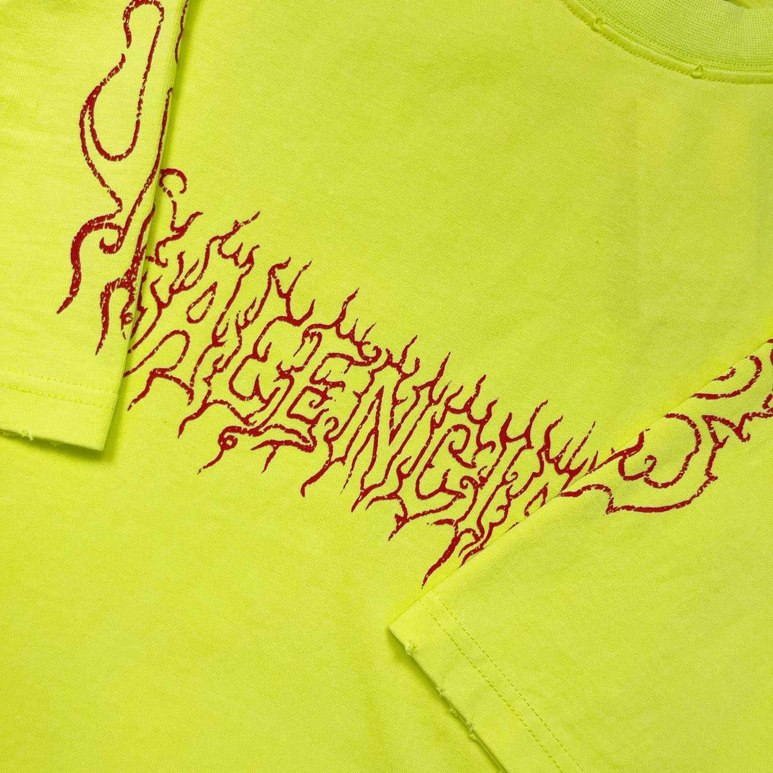 Balenciaga Darkwave T-Shirt Oversized In Yellow - DesignerGu