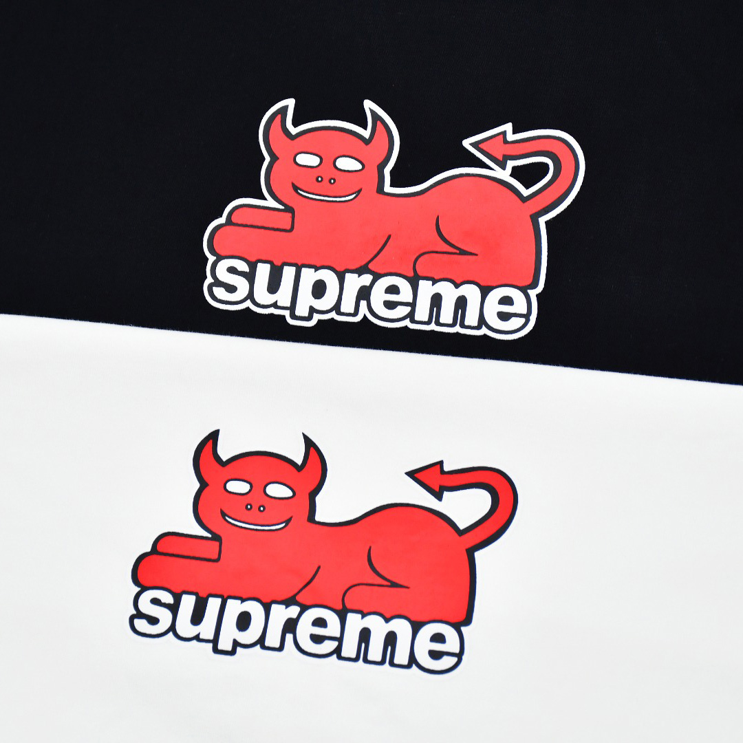 Supreme Toy Machine Devil Cat Tee - DesignerGu