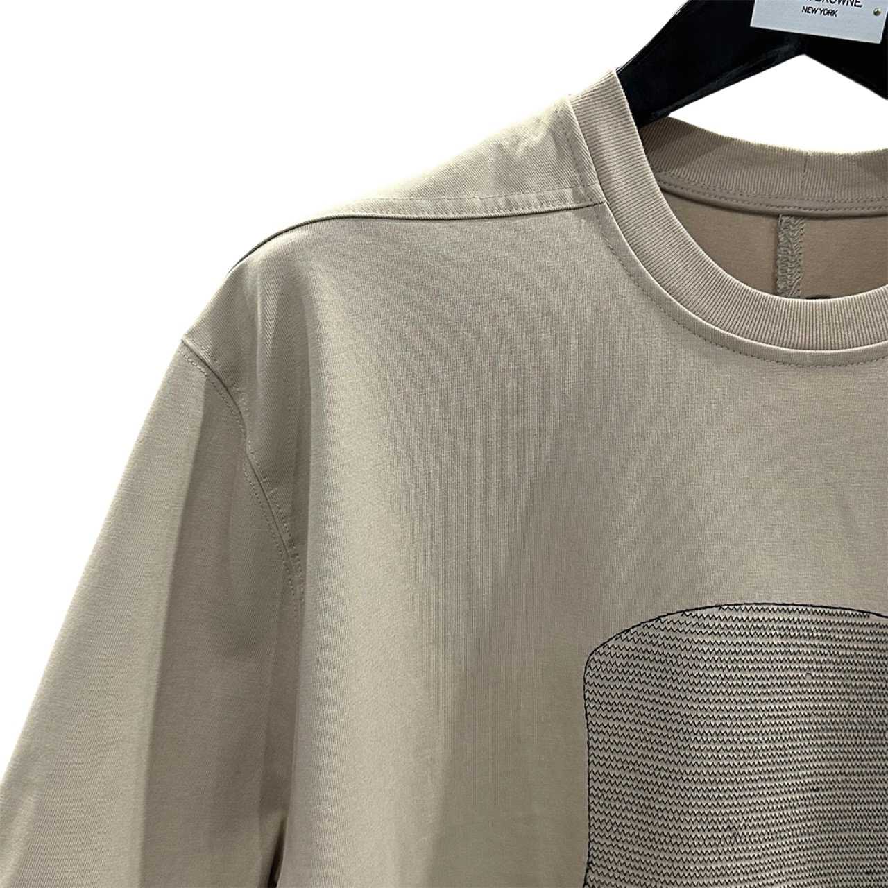 Rick Owens Ron Jumbo SS cotton T-shirt - DesignerGu