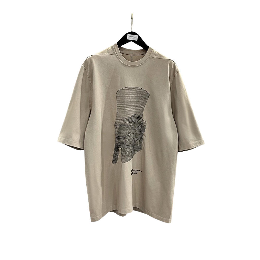 Rick Owens Ron Jumbo SS cotton T-shirt - DesignerGu